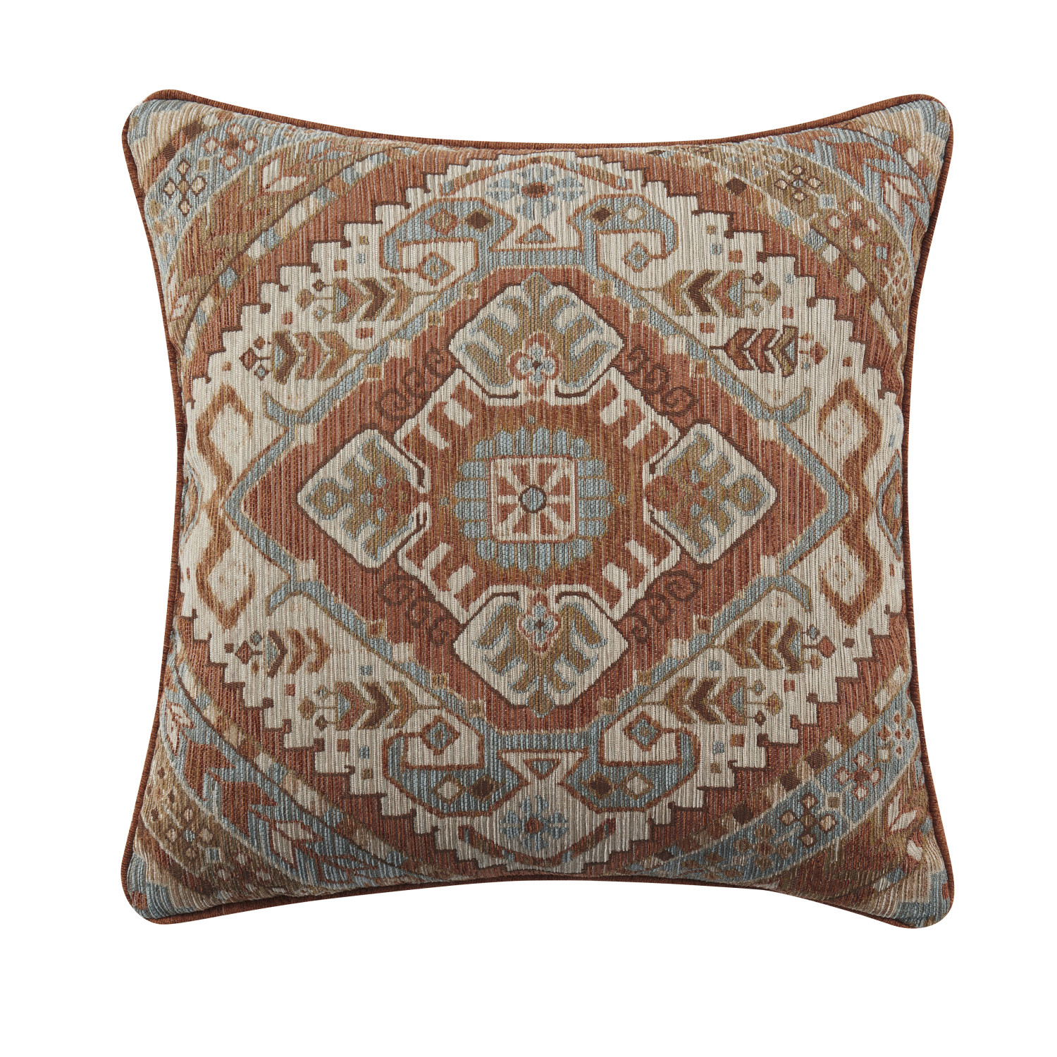 Clay 20inch Square Decorative Throw Pillow