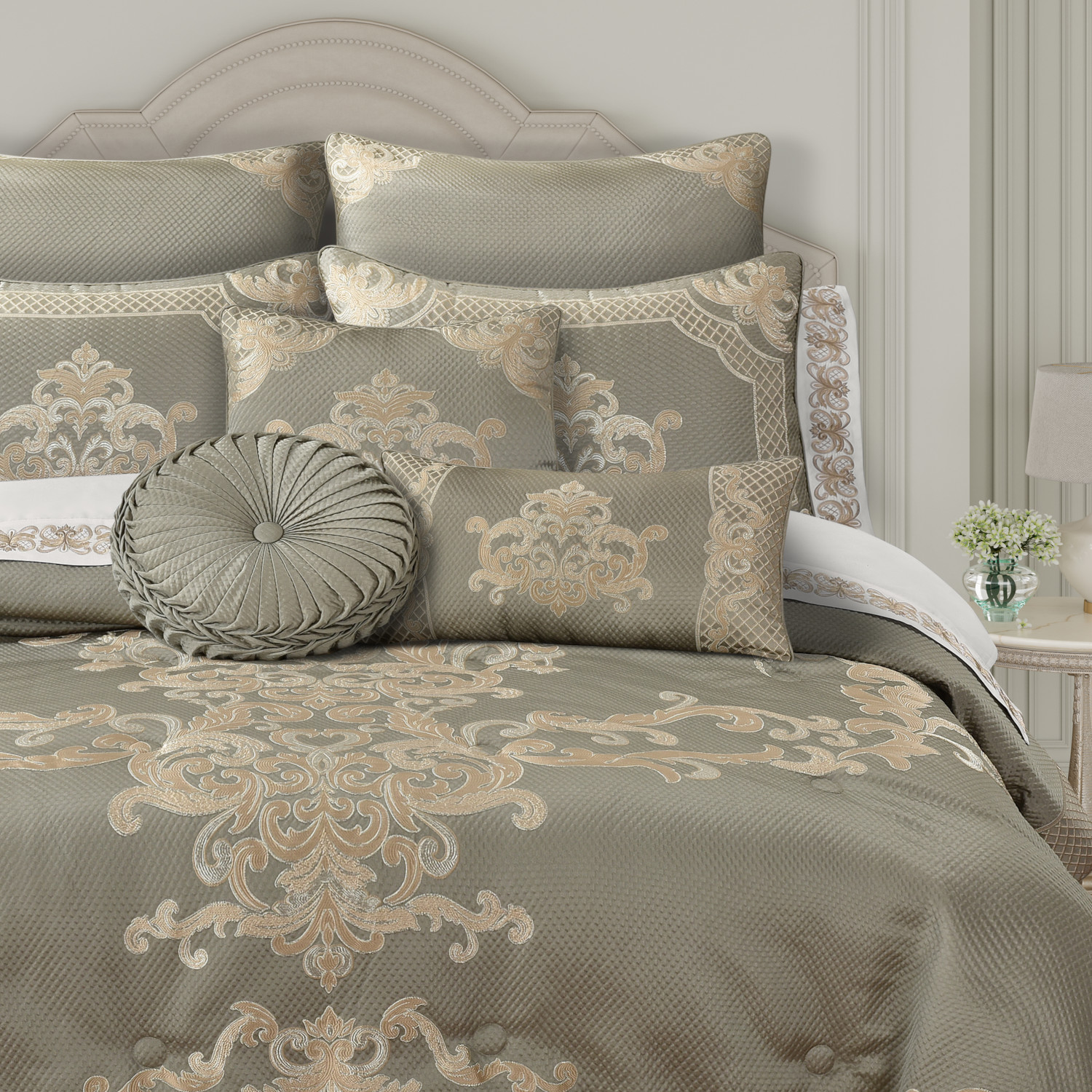 Sage Boudoir Decorative Throw Pillow