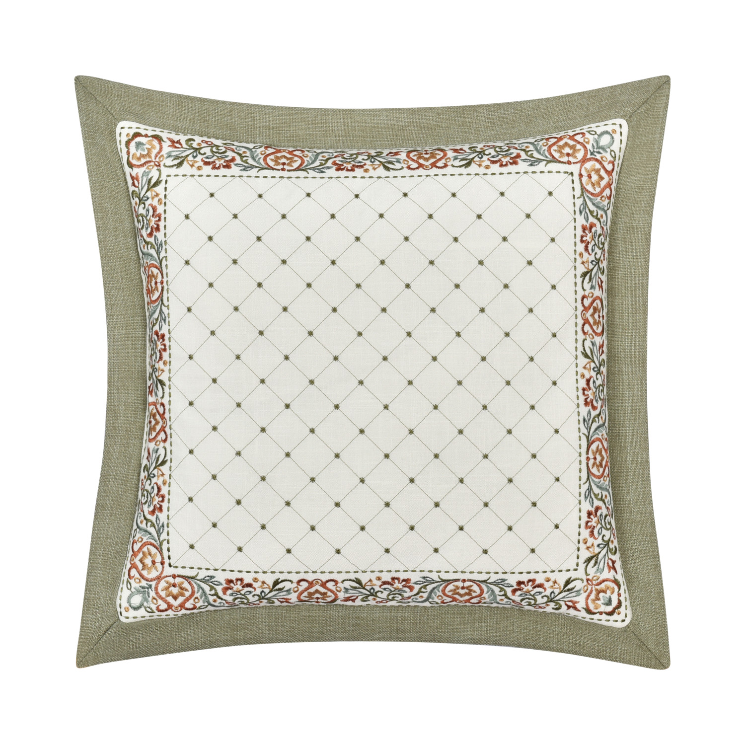 Harvest 18inch Square Decorative Throw Pillow