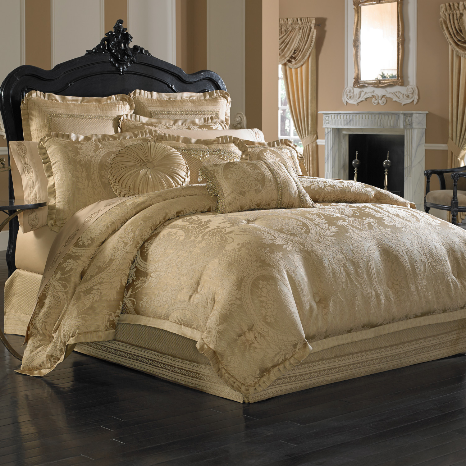 Gold Euro Sham
