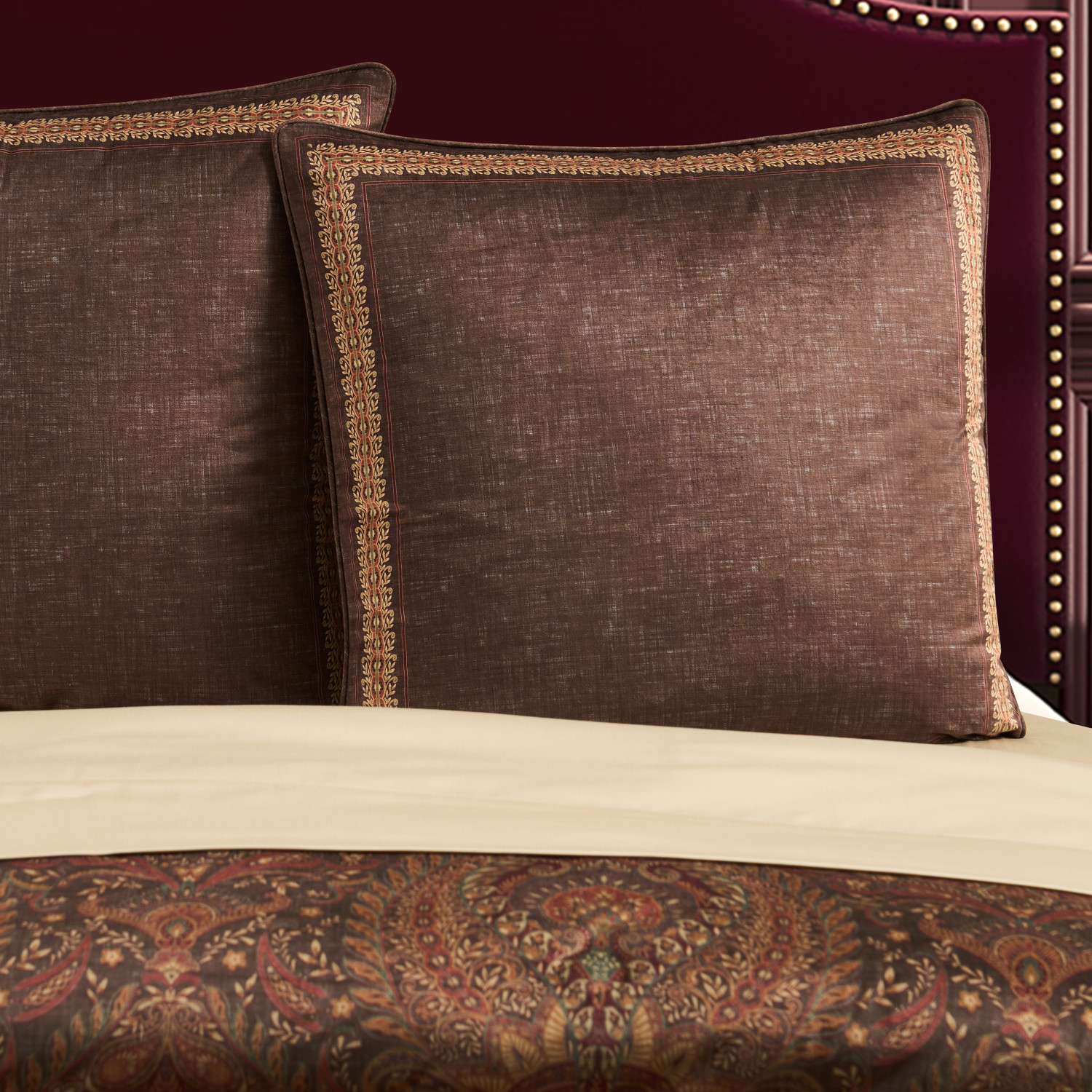 Chocolate Euro Sham