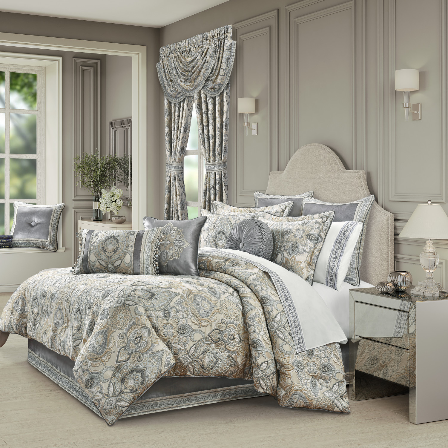 Silver Euro Sham