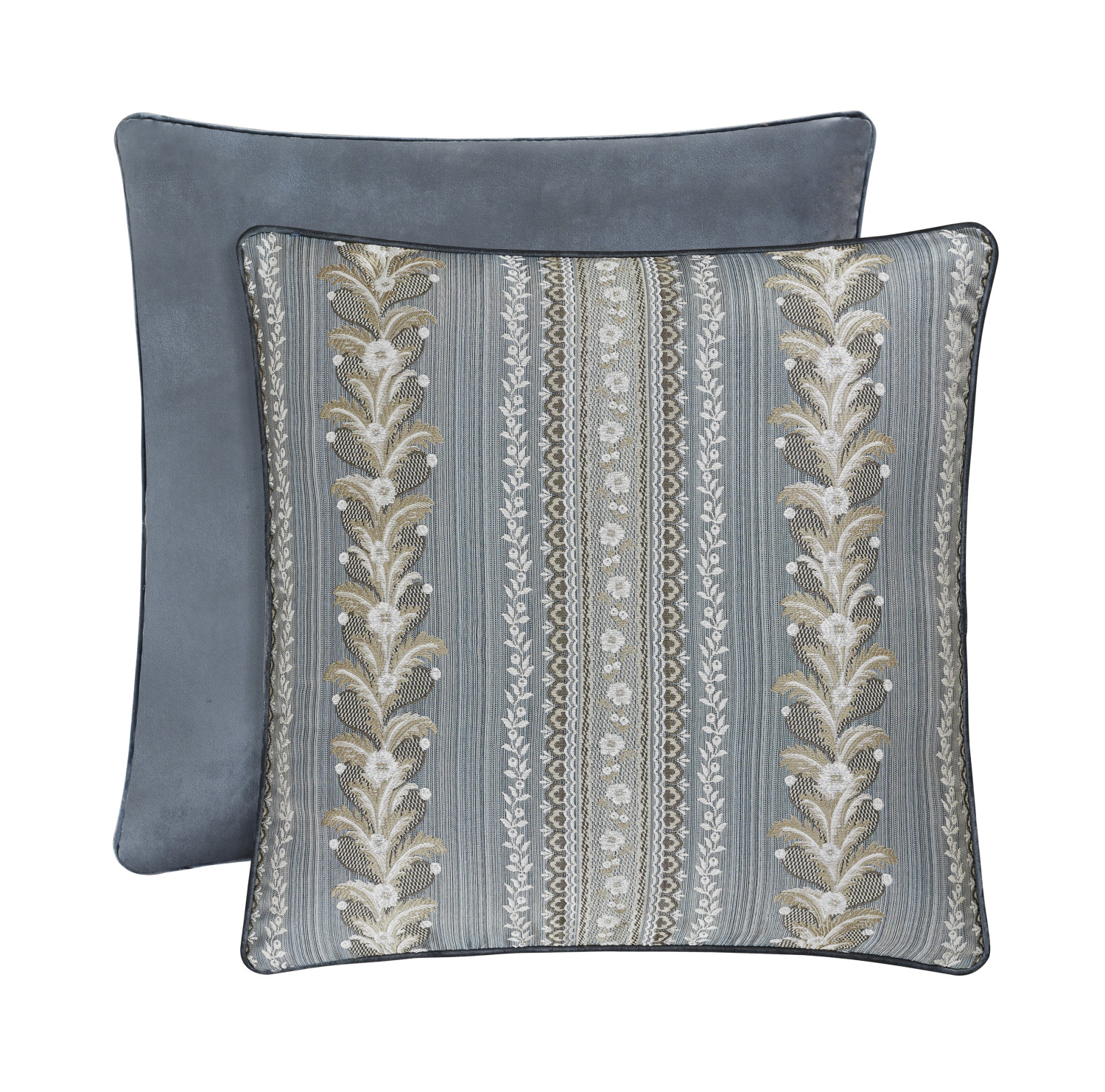 French Blue Euro Sham