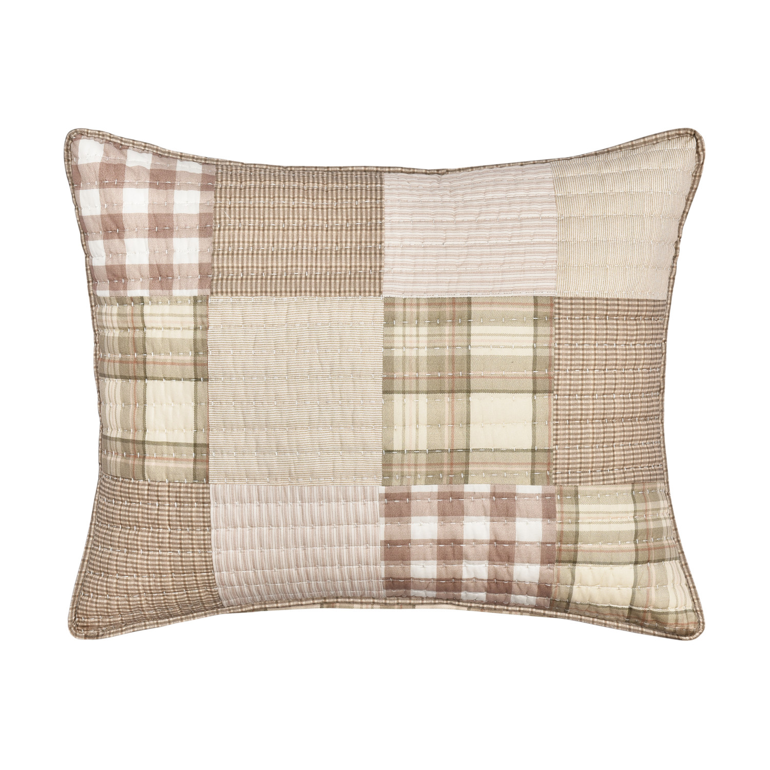 Blush Standard Quilted Sham