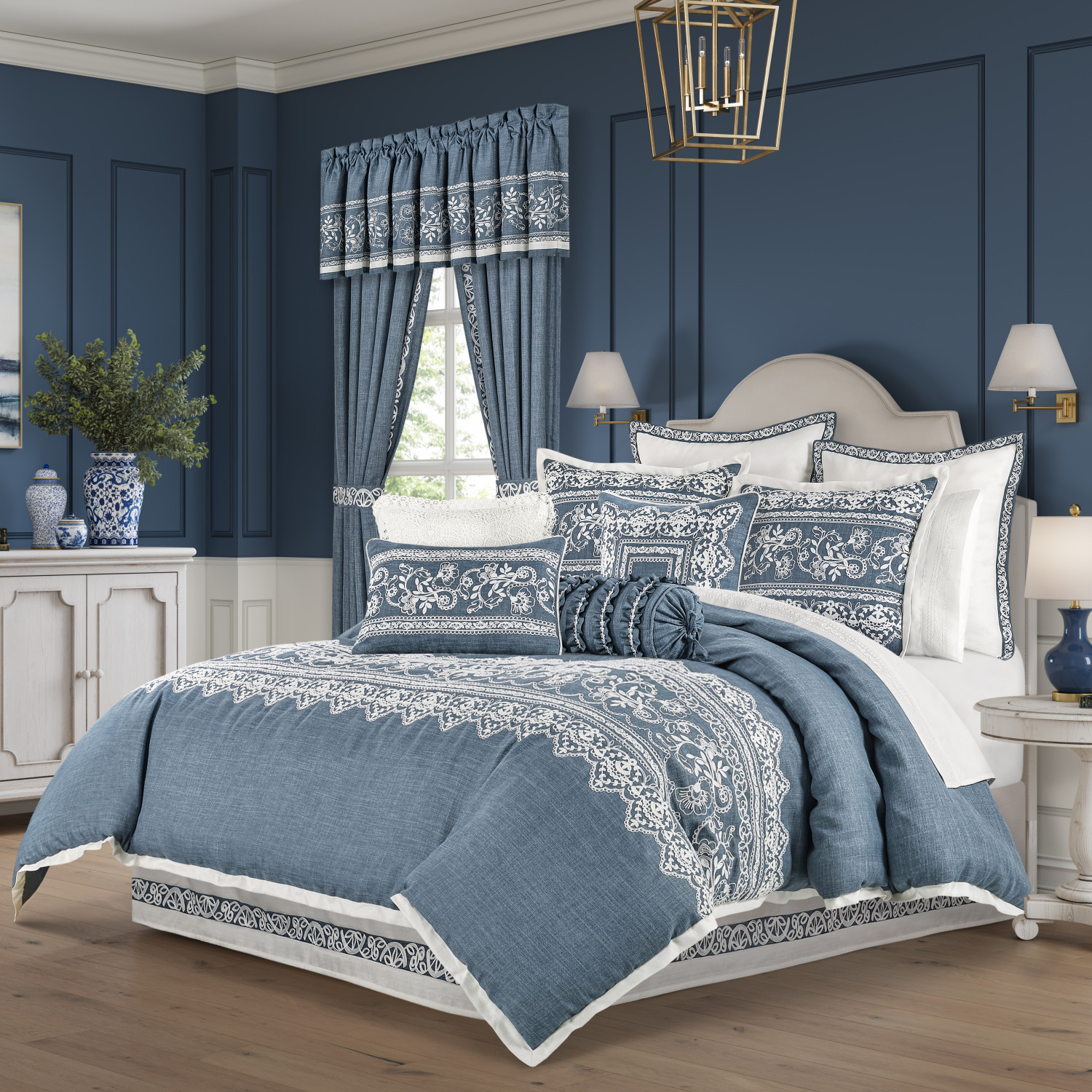 Denim Queen 4Pc. Comforter Set