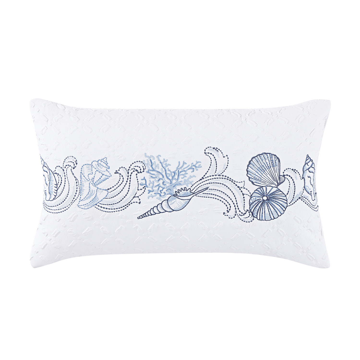 Blue Boudoir Decorative Throw Pillow