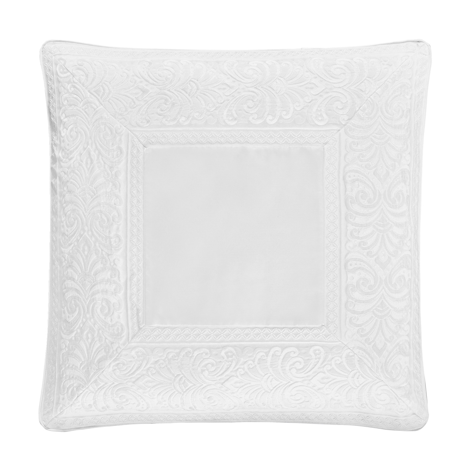 White Euro Sham