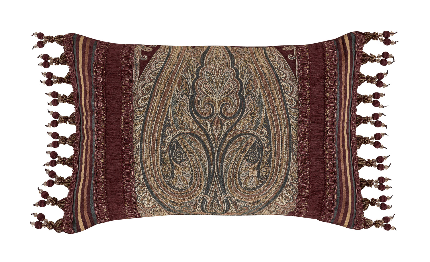 Red Boudoir Decorative Throw Pillow