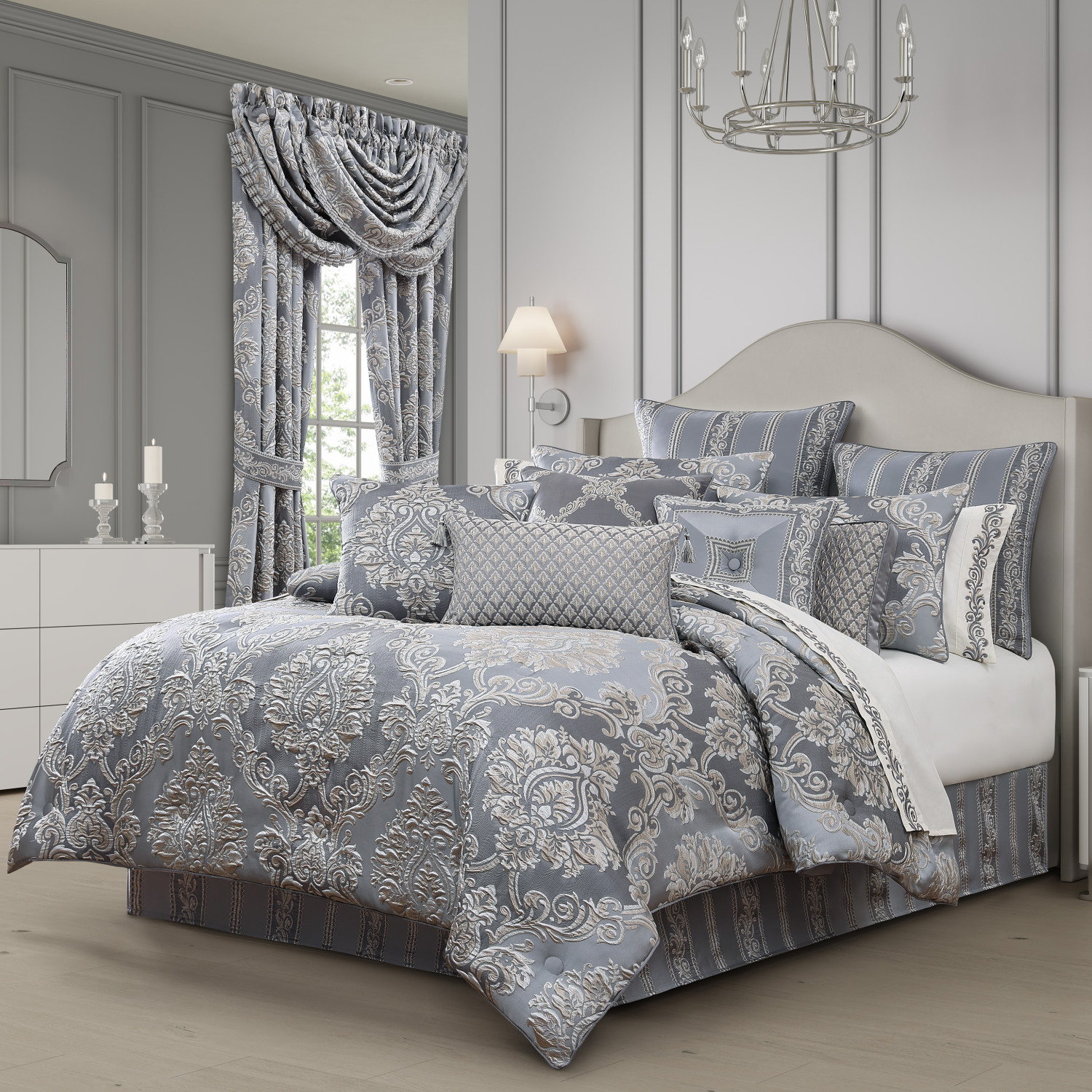 Powder Blue Euro Sham