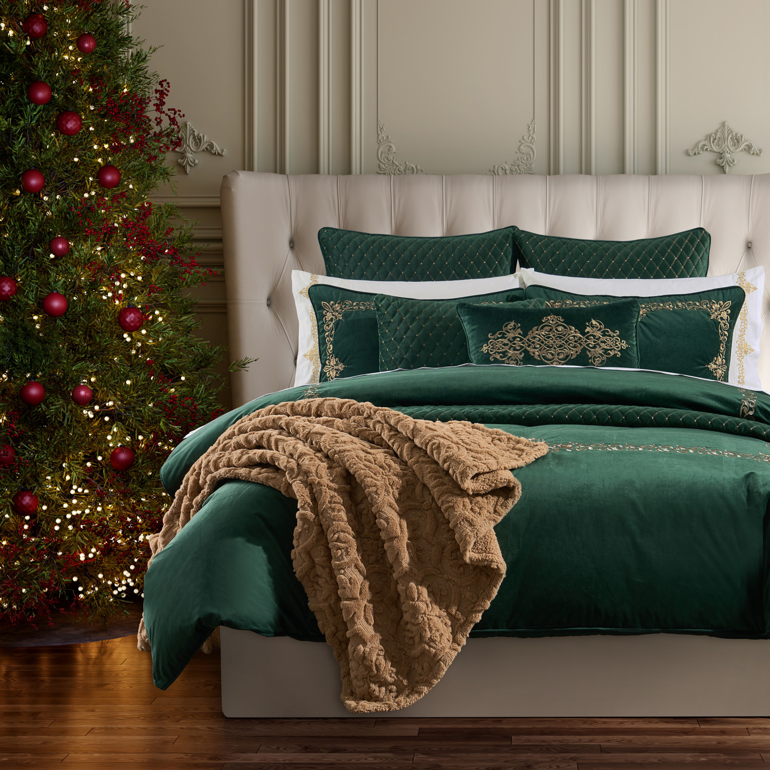 Evergreen Full/Queen Duvet Cover 3Pc. Set