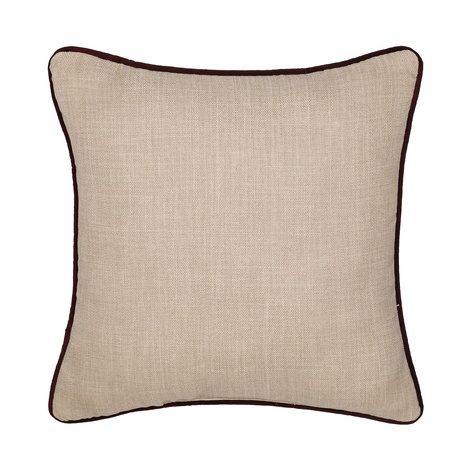 Red 18inch Square Decorative Throw Pillow