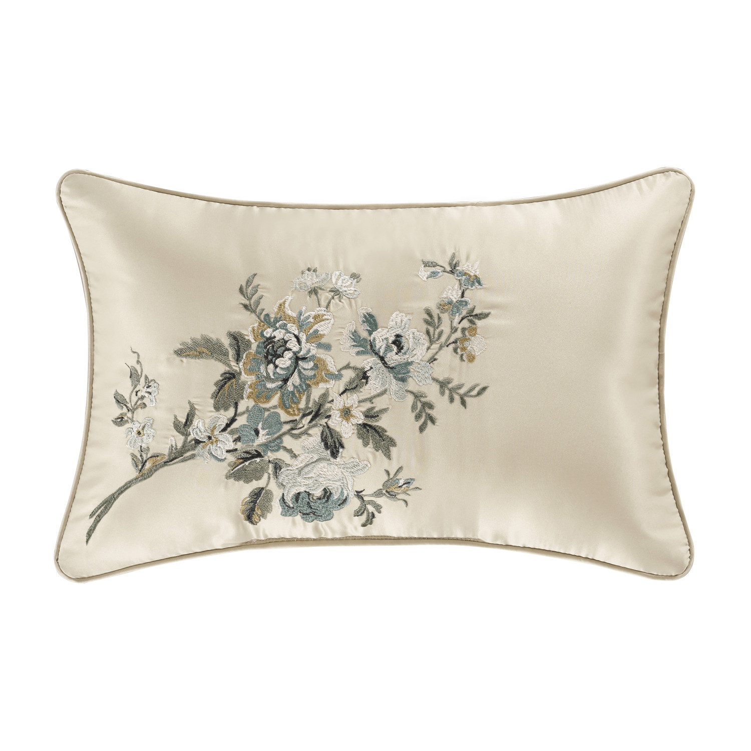 Ivory Boudoir Decorative Throw Pillow