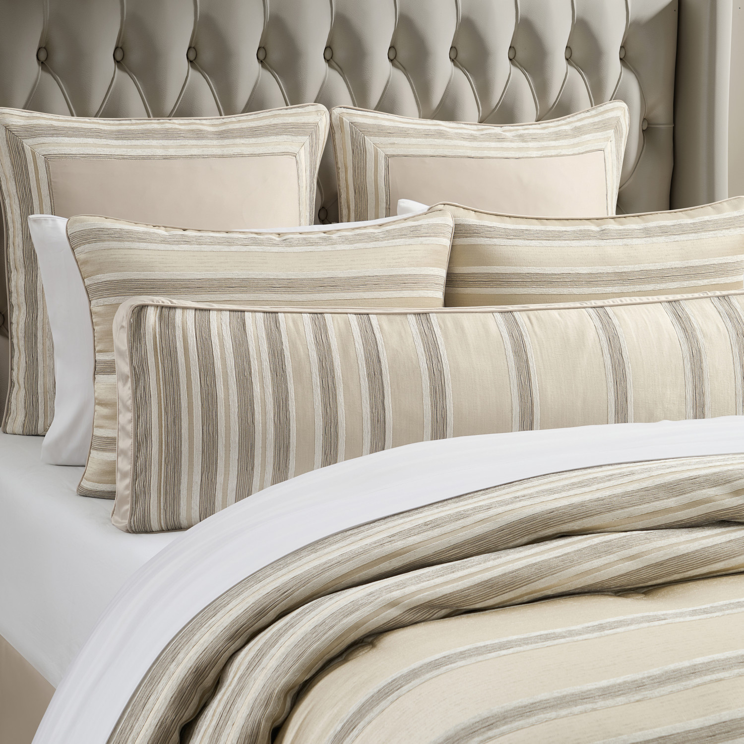 Almond Bolster Decorative Throw Pillow