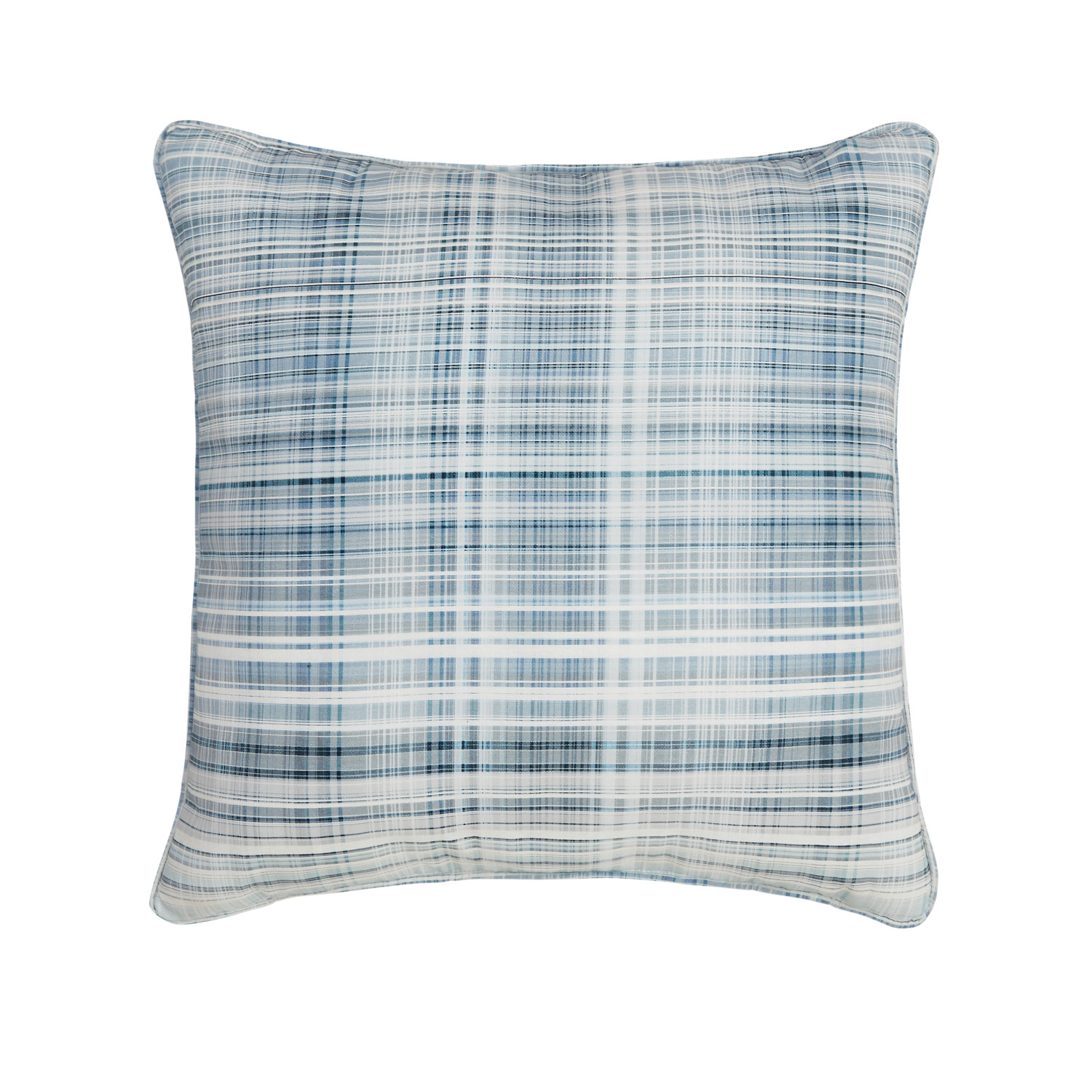 Blue 20inch Square Decorative Throw Pillow