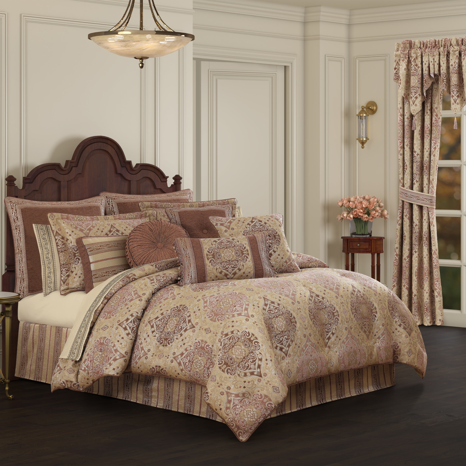 Terracotta Queen 4Pc. Comforter Set