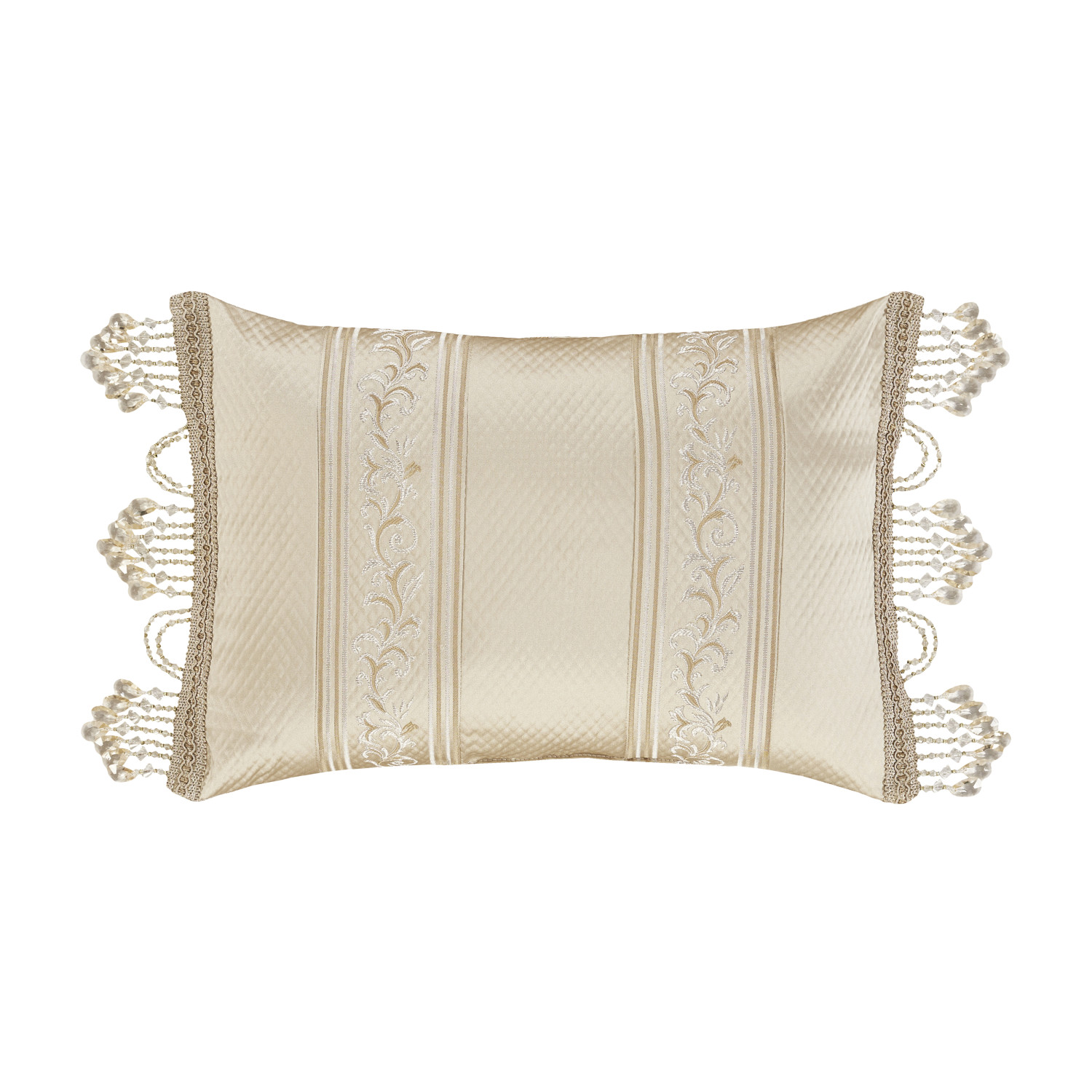 Champagne Boudoir Decorative Throw Pillow