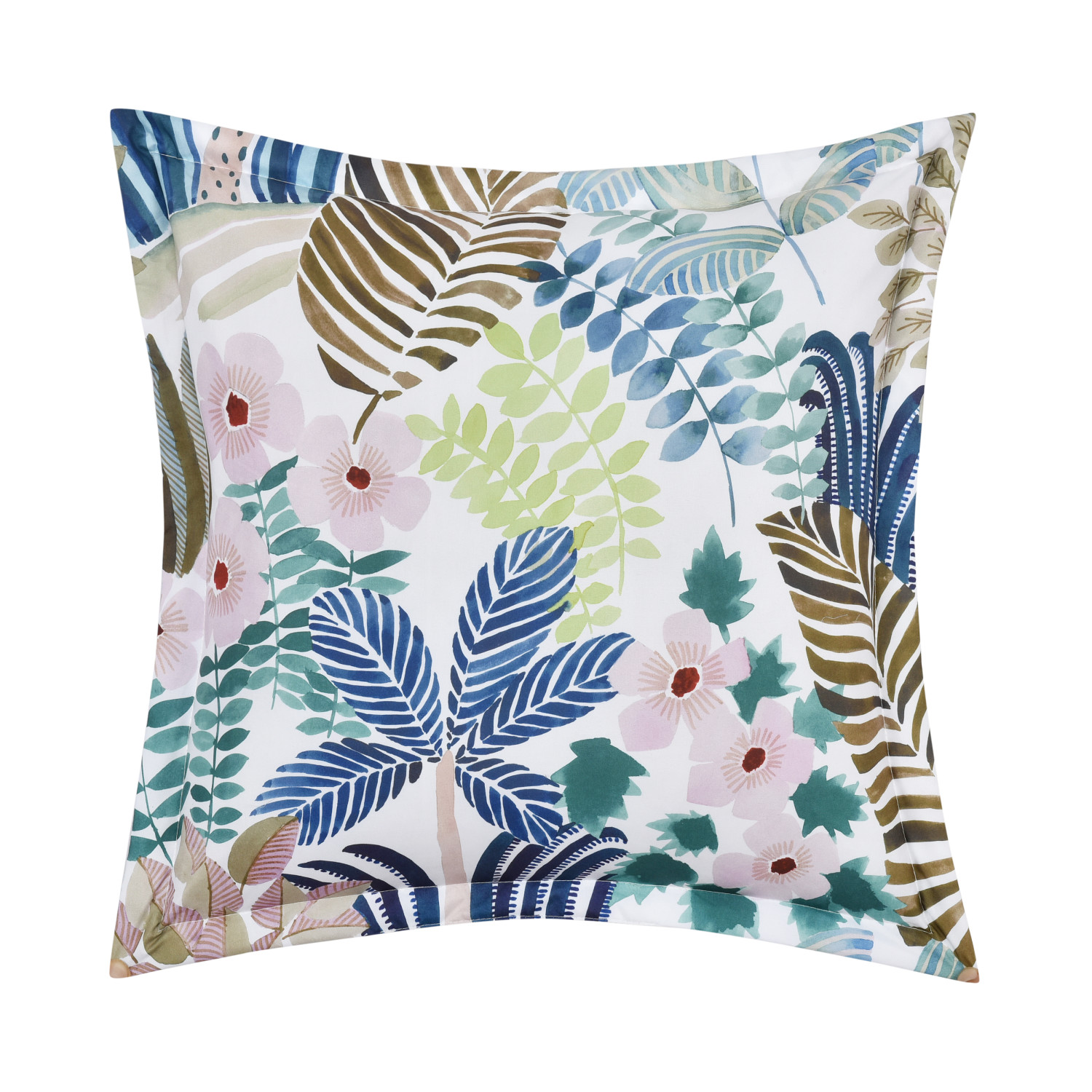 Teal 18inch Square Decorative Throw Pillow