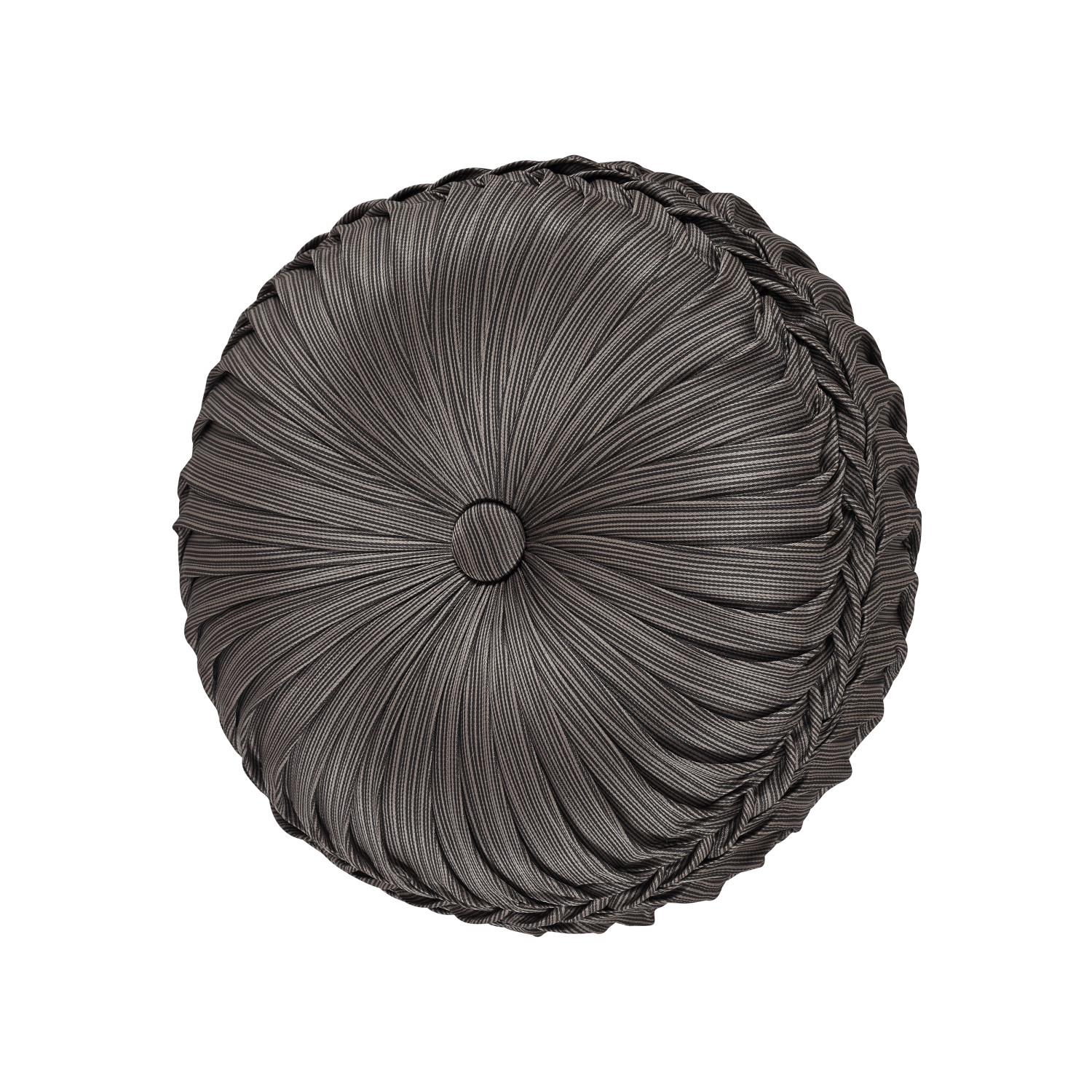Mink Tufted Round Decorative Throw Pillow