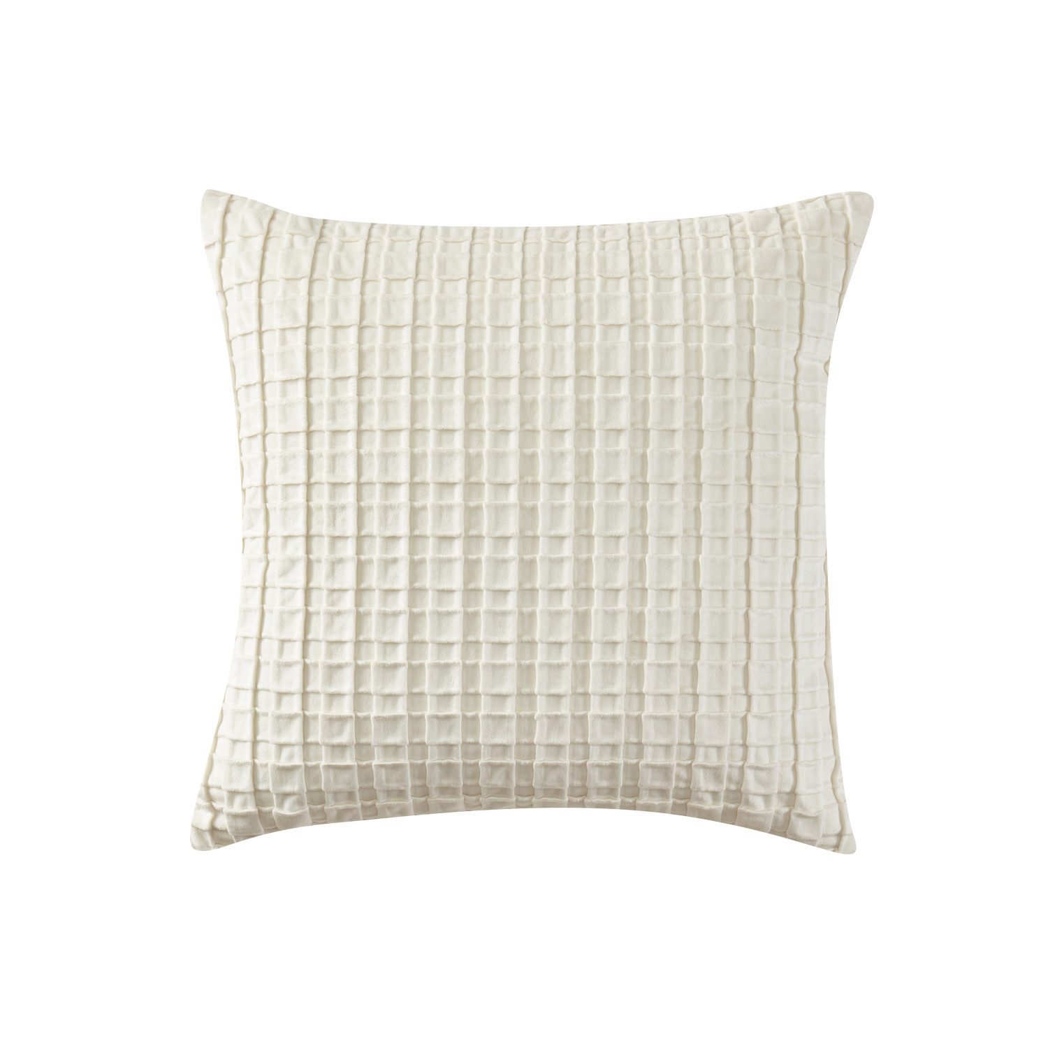 Winter White 18inch Square Decorative Throw Pillow