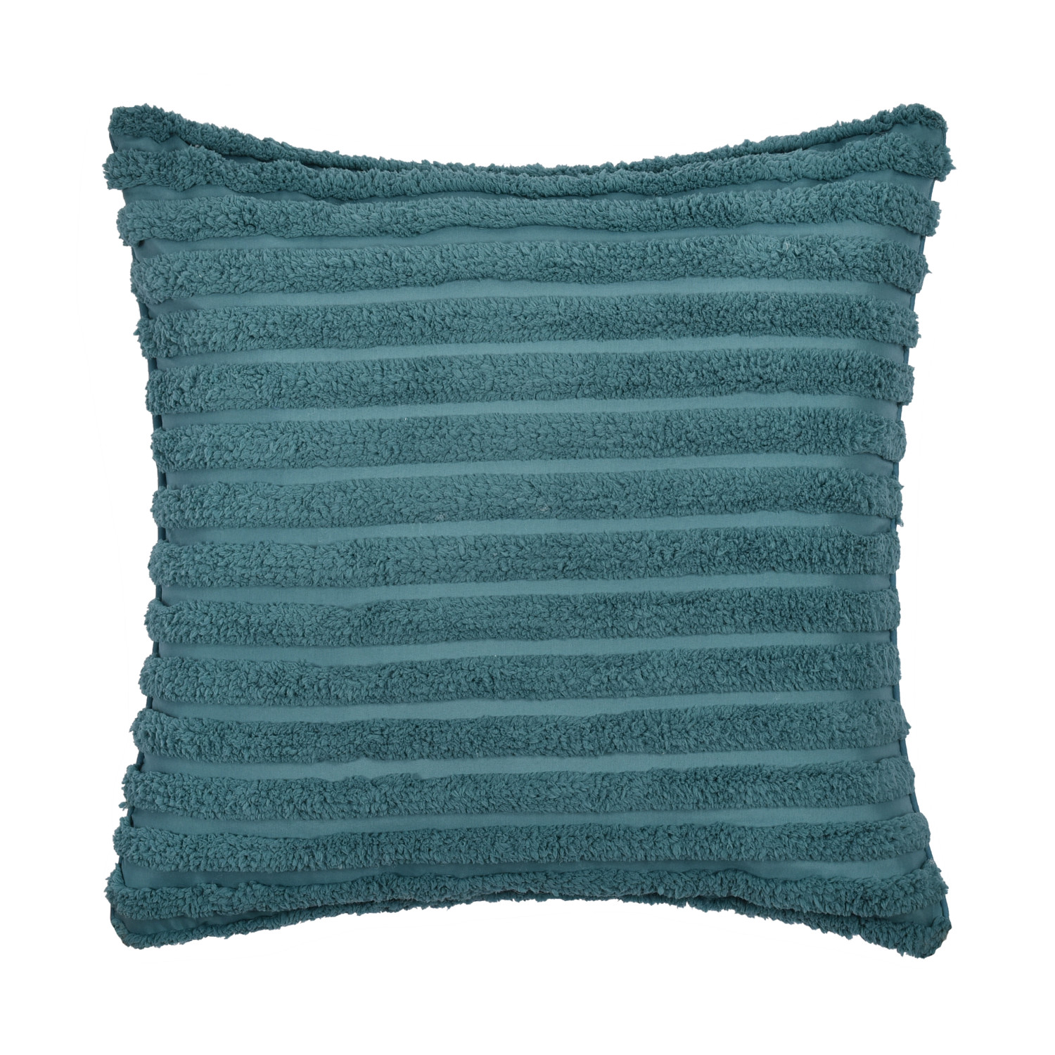 Teal 20inch Square Decorative Throw Pillow