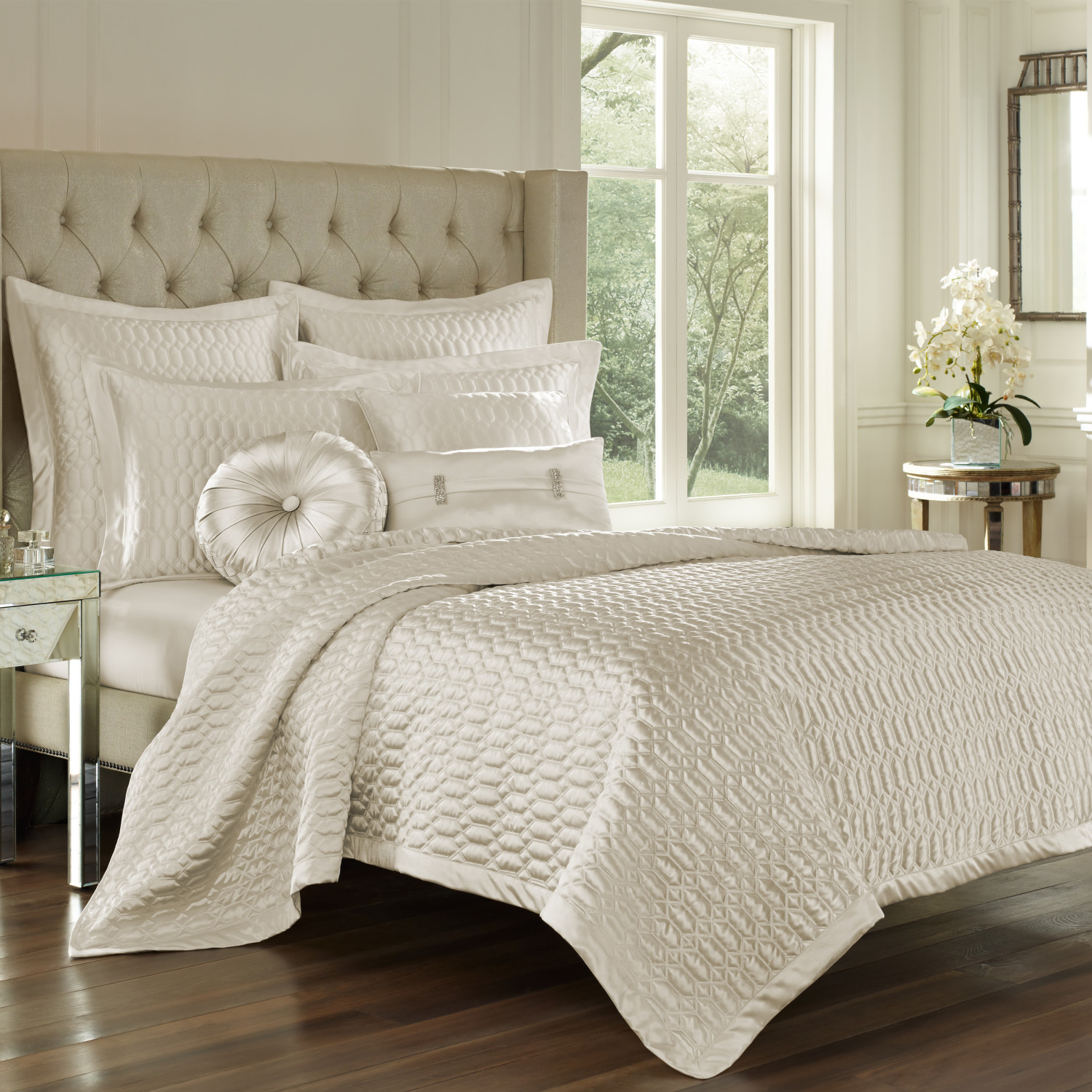 Natural 20inch Square Decorative Throw Pillow