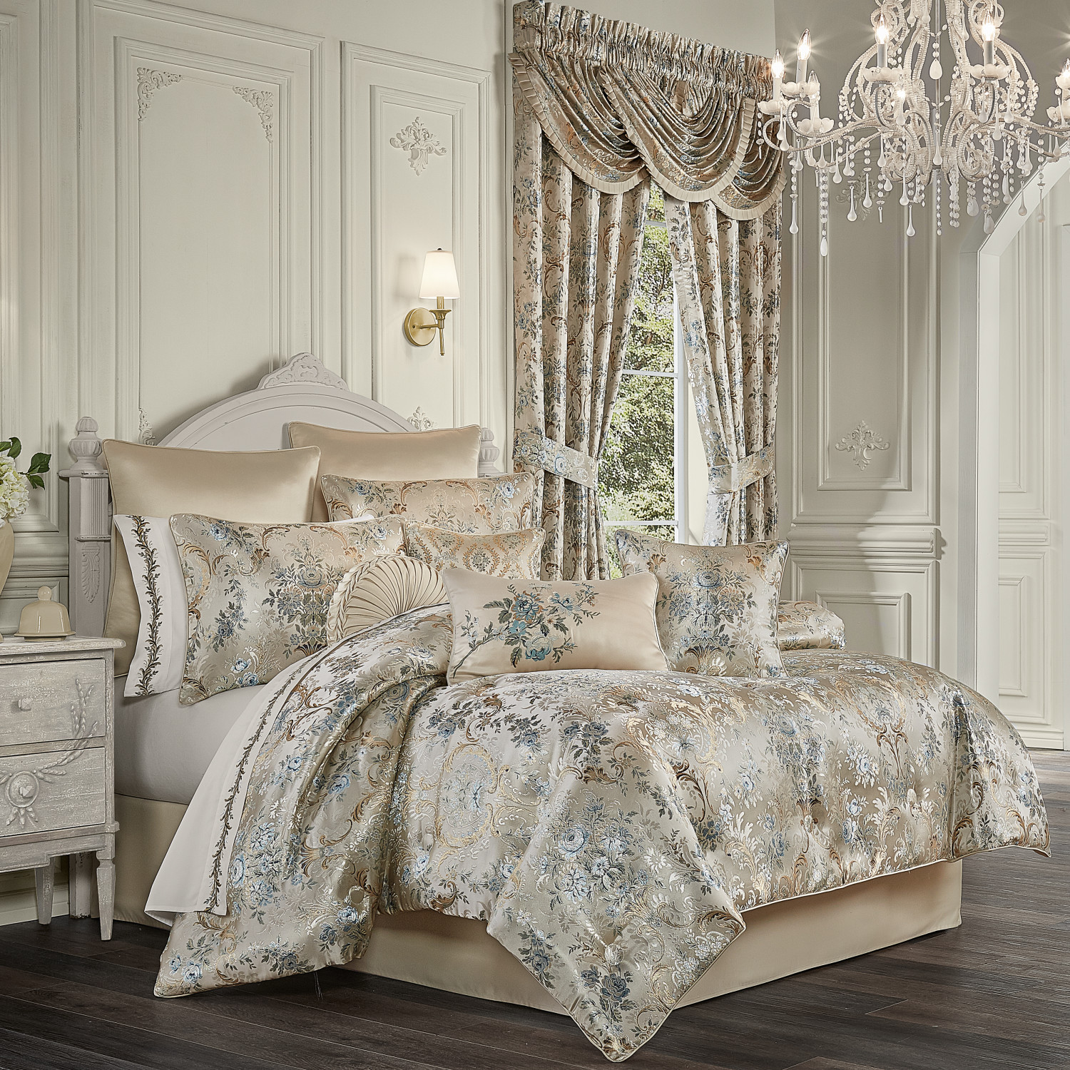 Ivory Boudoir Decorative Throw Pillow