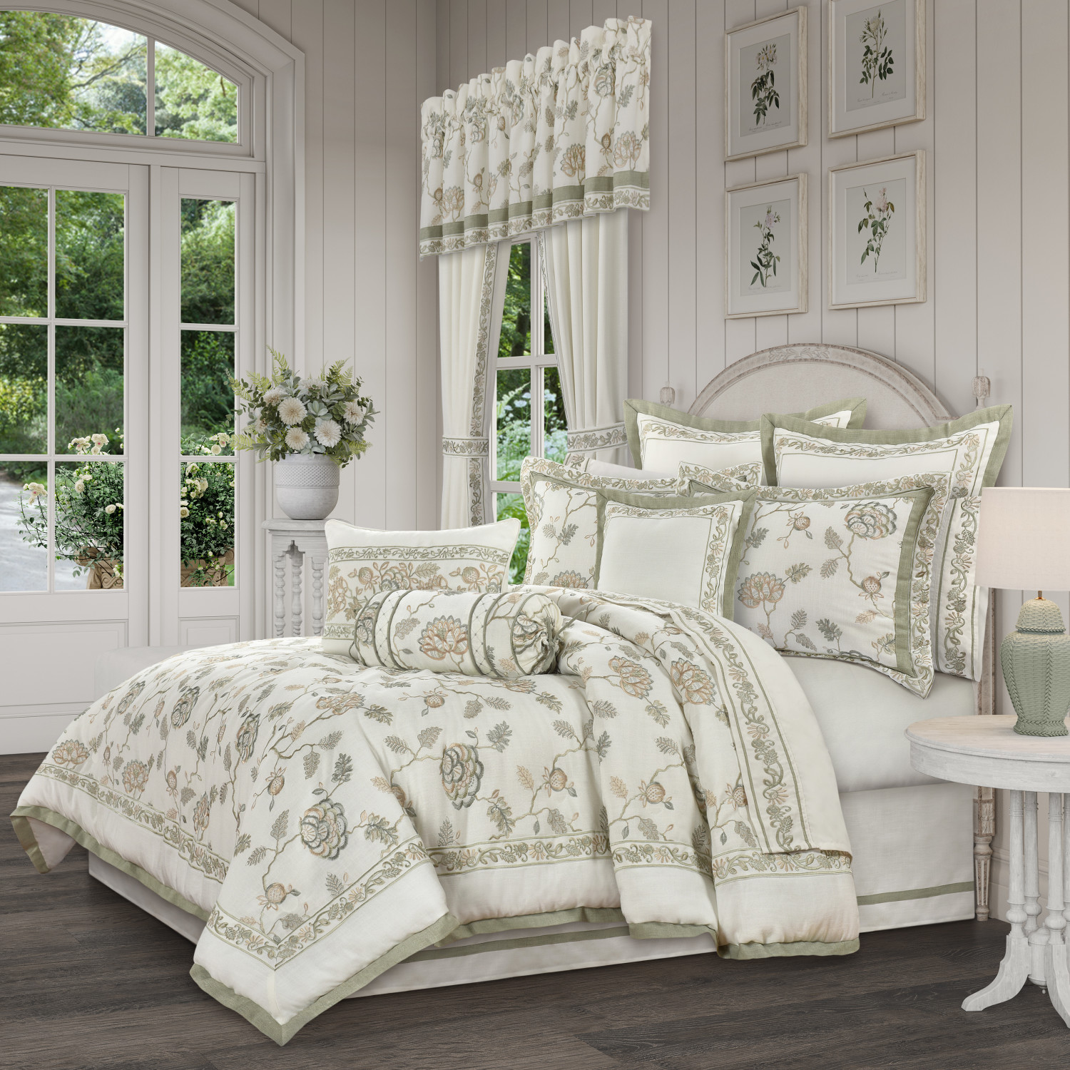 Sage Boudoir Decorative Throw Pillow