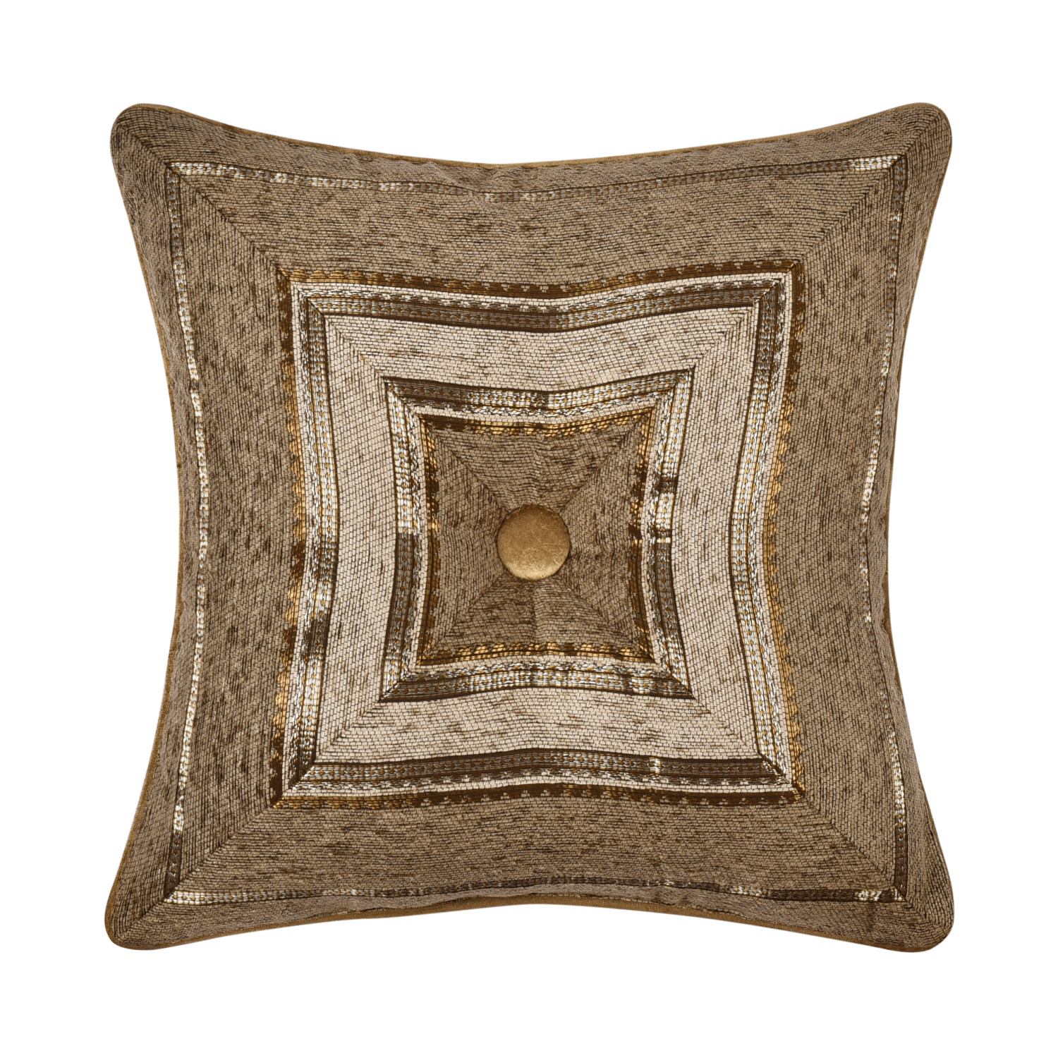 Natural 18inch Square Decorative Throw Pillow
