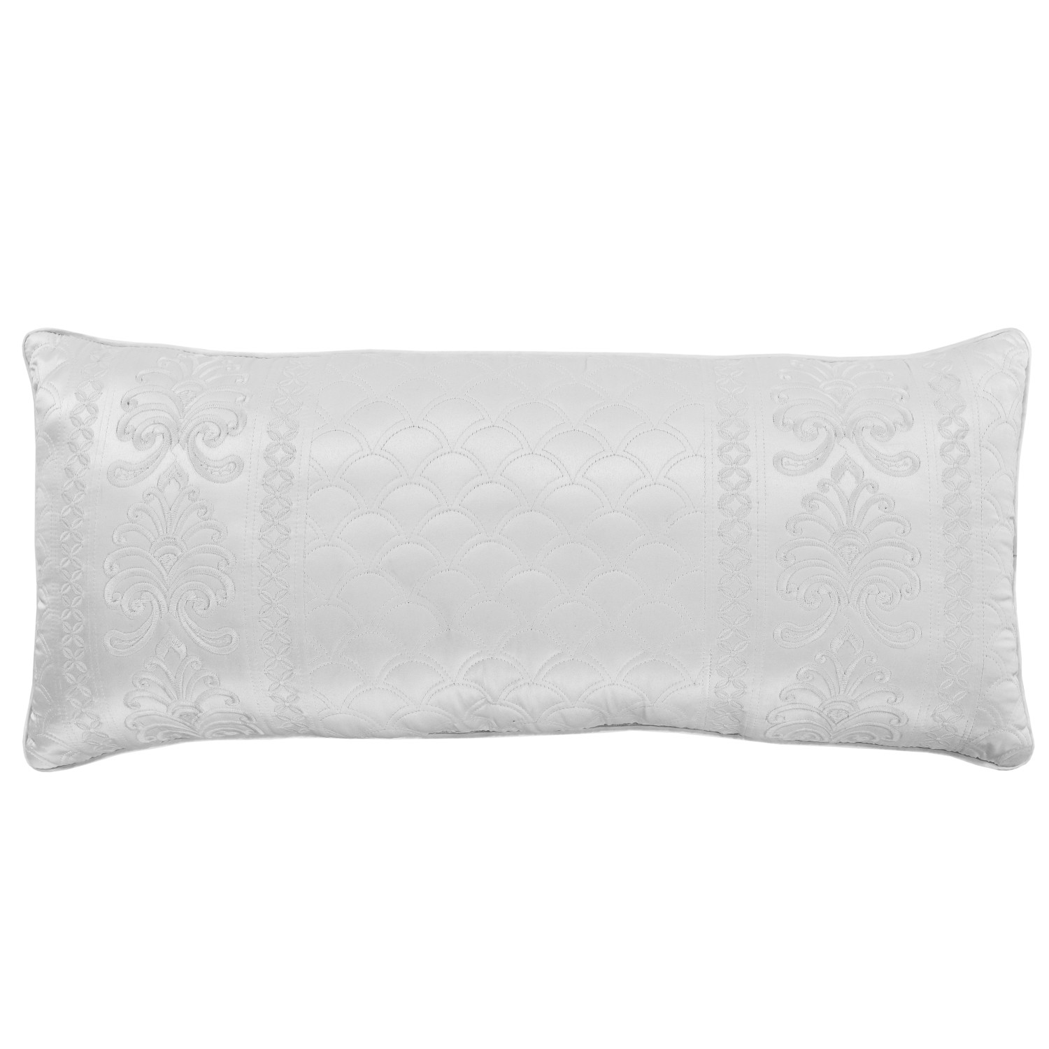White Boudoir Decorative Throw Pillow