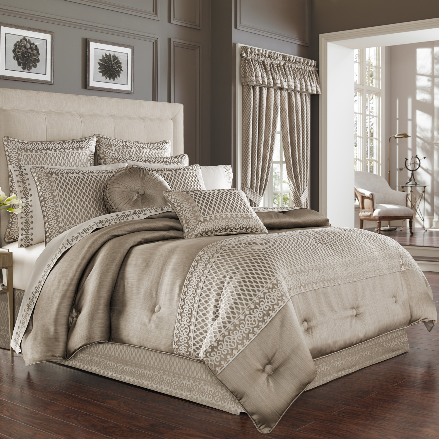 Champagne Euro Sham
