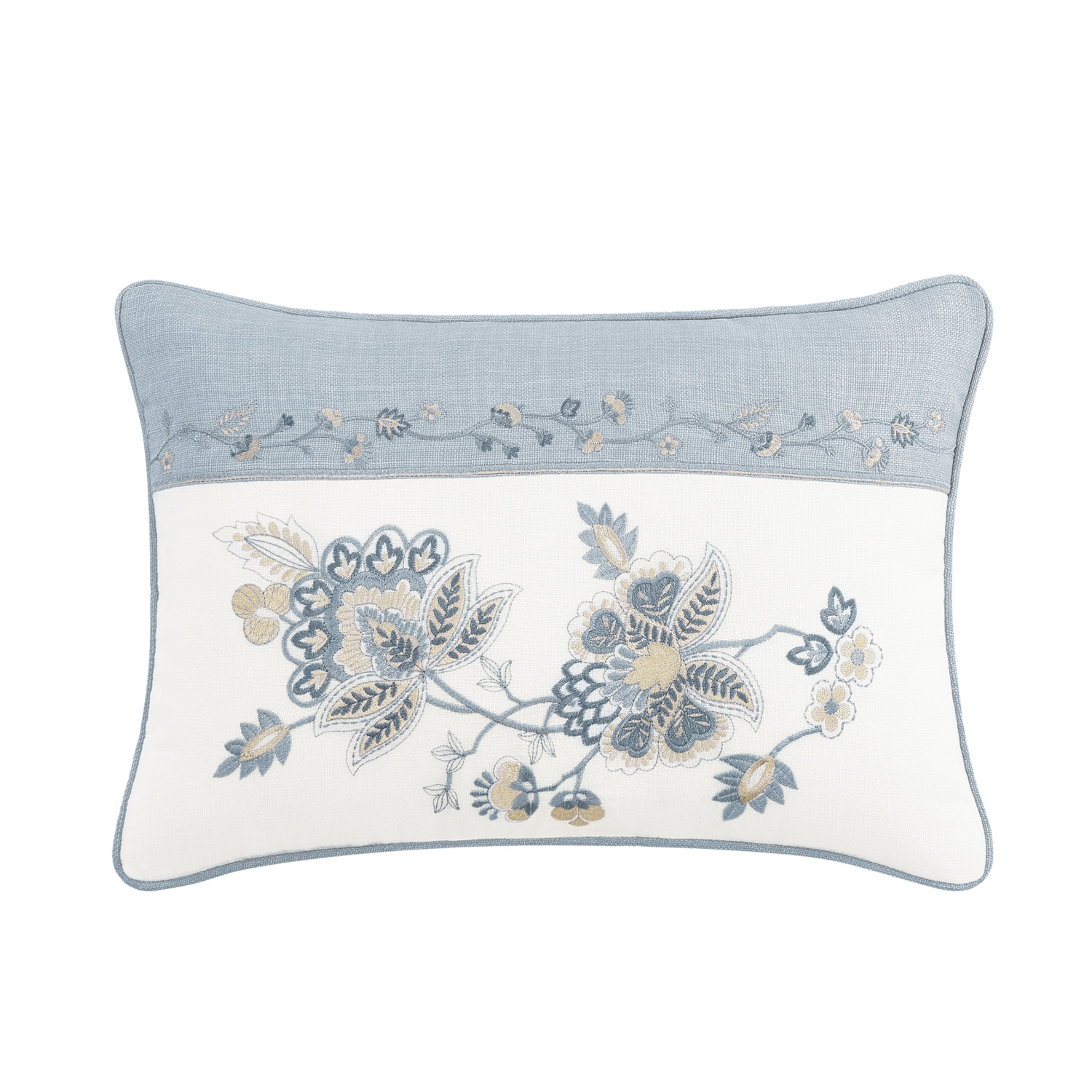 Chambray Boudoir Decorative Throw Pillow