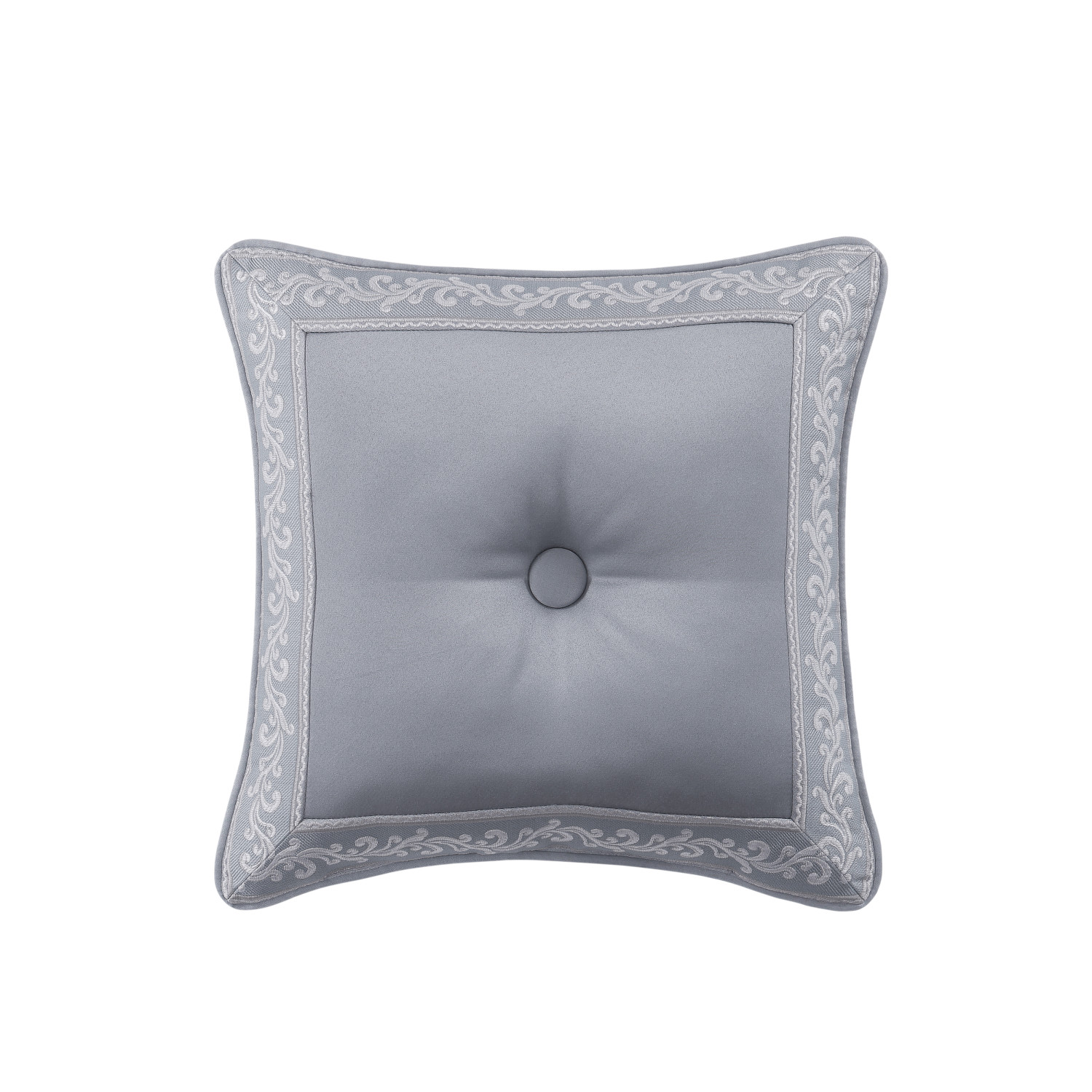 Powder Blue 18inch Square Decorative Throw Pillow