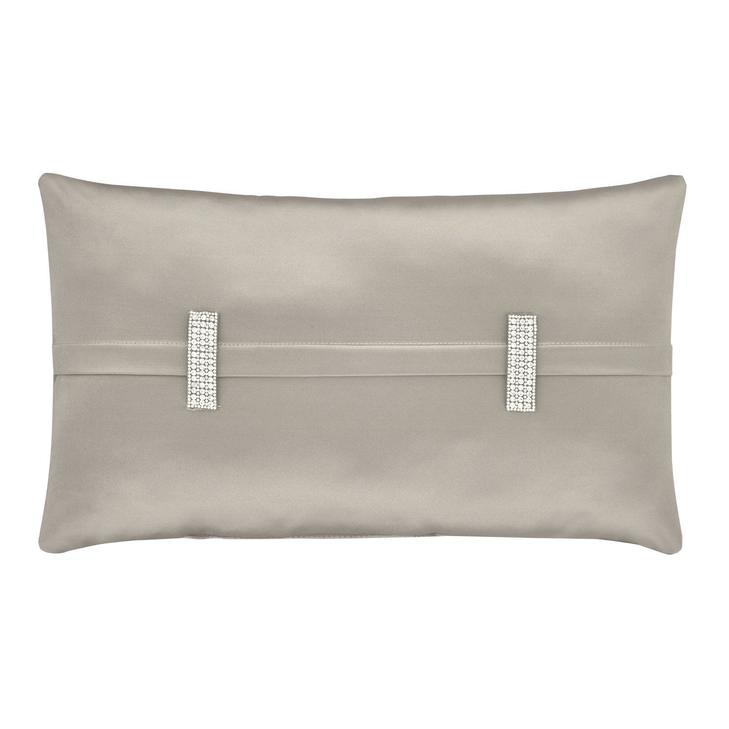Silver Boudoir Decorative Throw Pillow