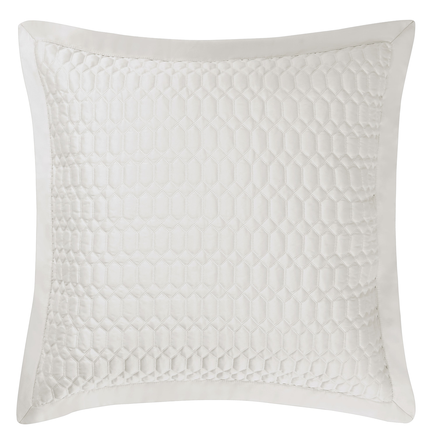 Ivory Euro Quilted Sham