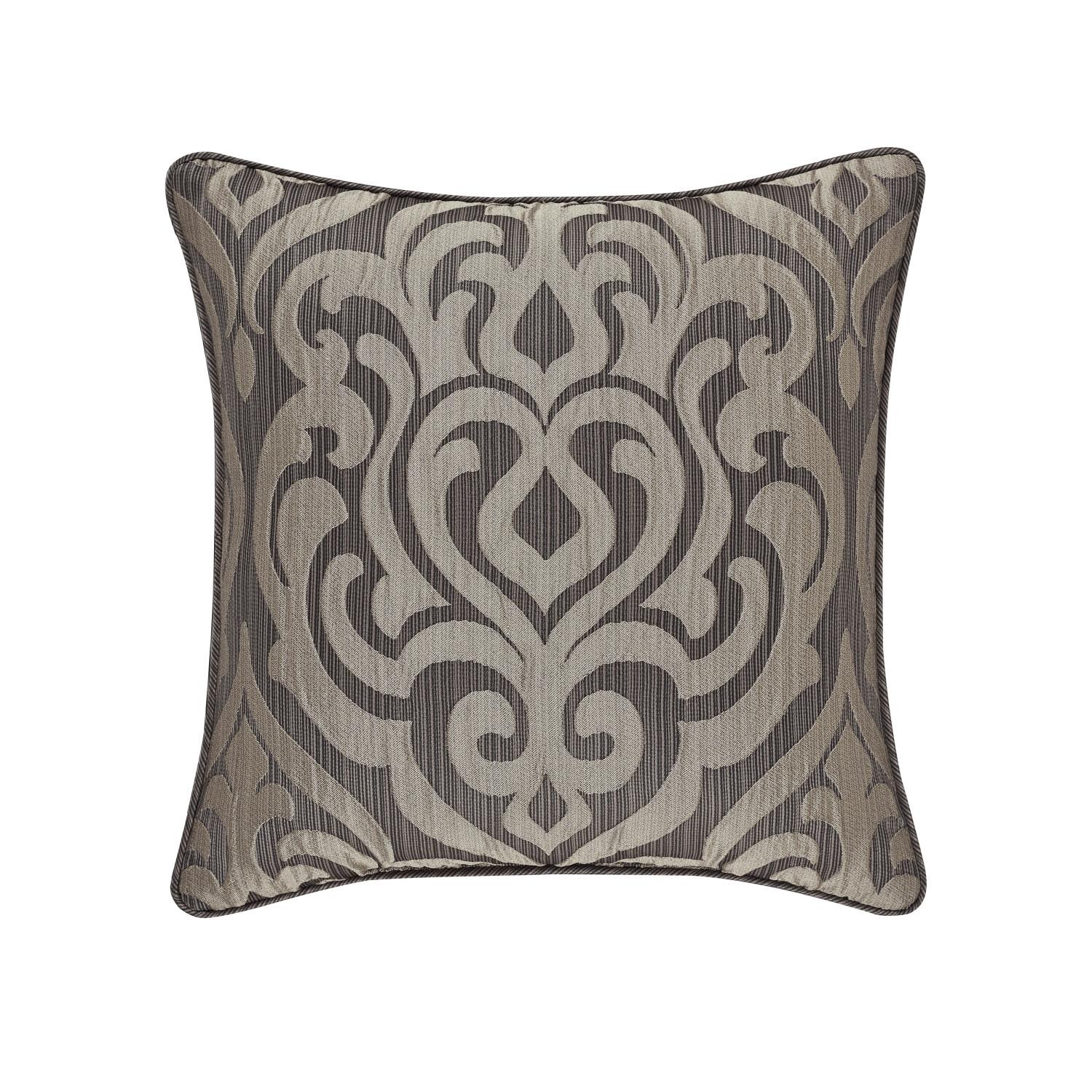 Mink 18inch Square Decorative Throw Pillow
