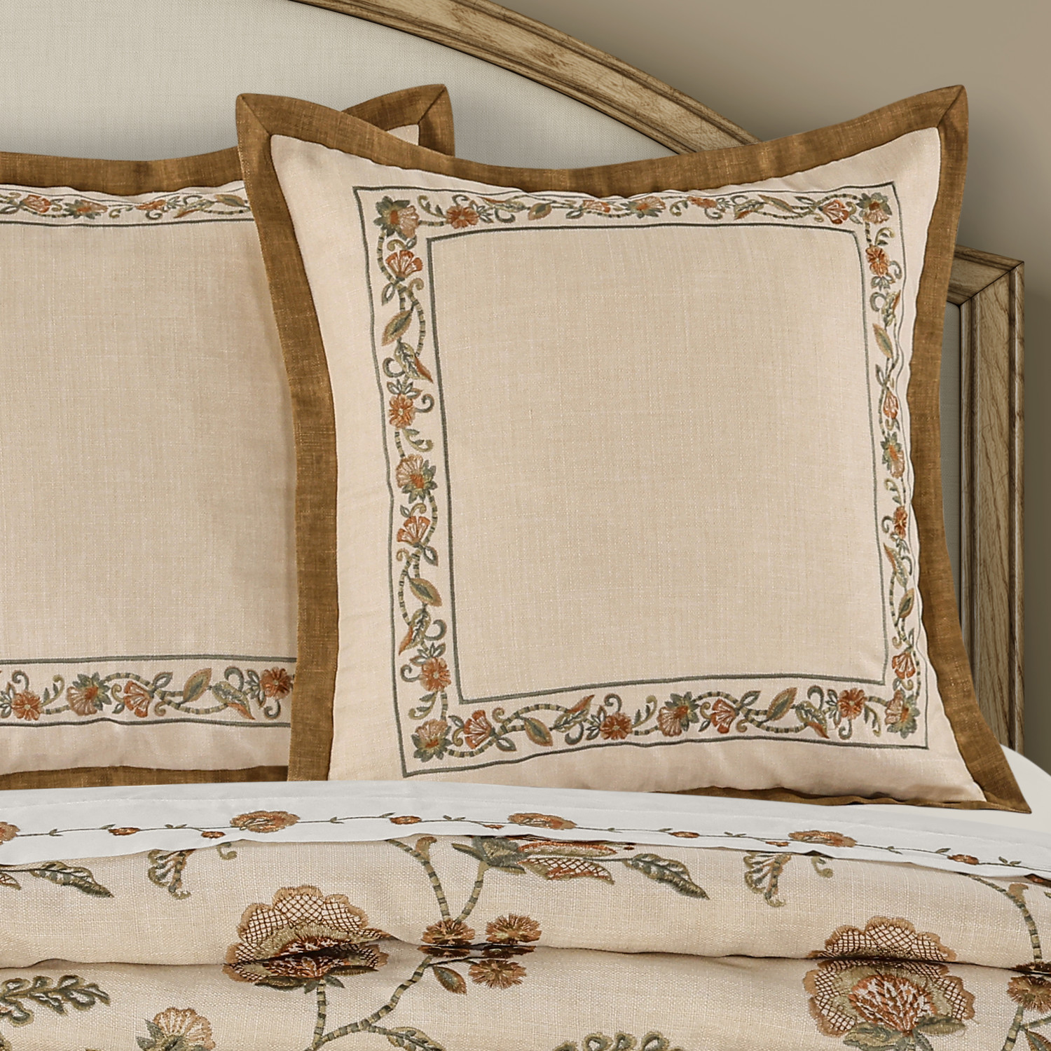 Apricot Euro Sham