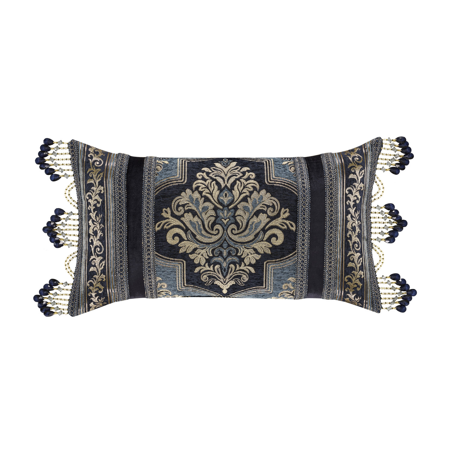 Indigo Boudoir Decorative Throw Pillow
