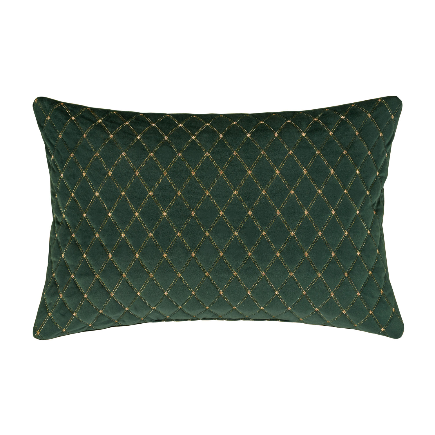 Evergreen Quilted Boudoir Decorative Throw Pillow