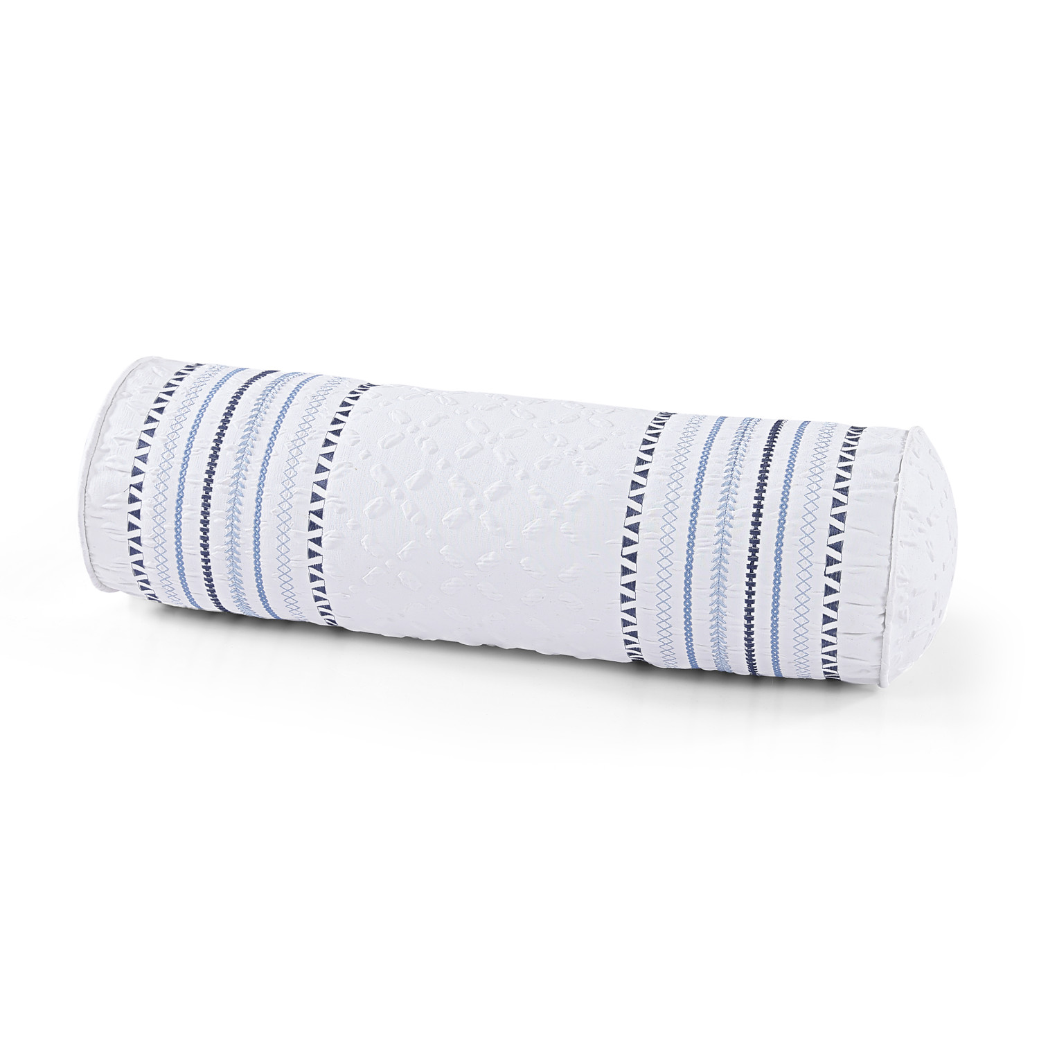 Blue Neckroll Pillow