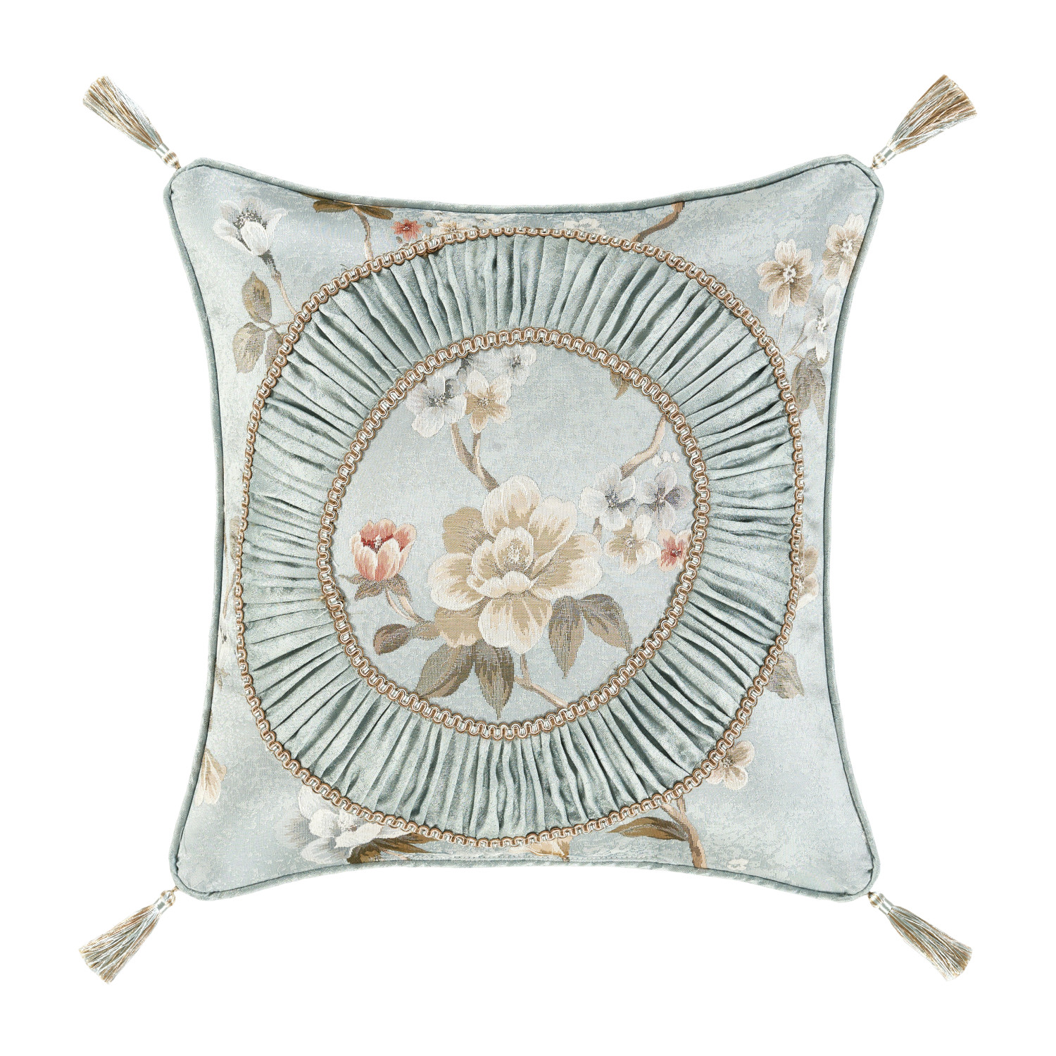 Spa 20inch Square Decorative Throw Pillow
