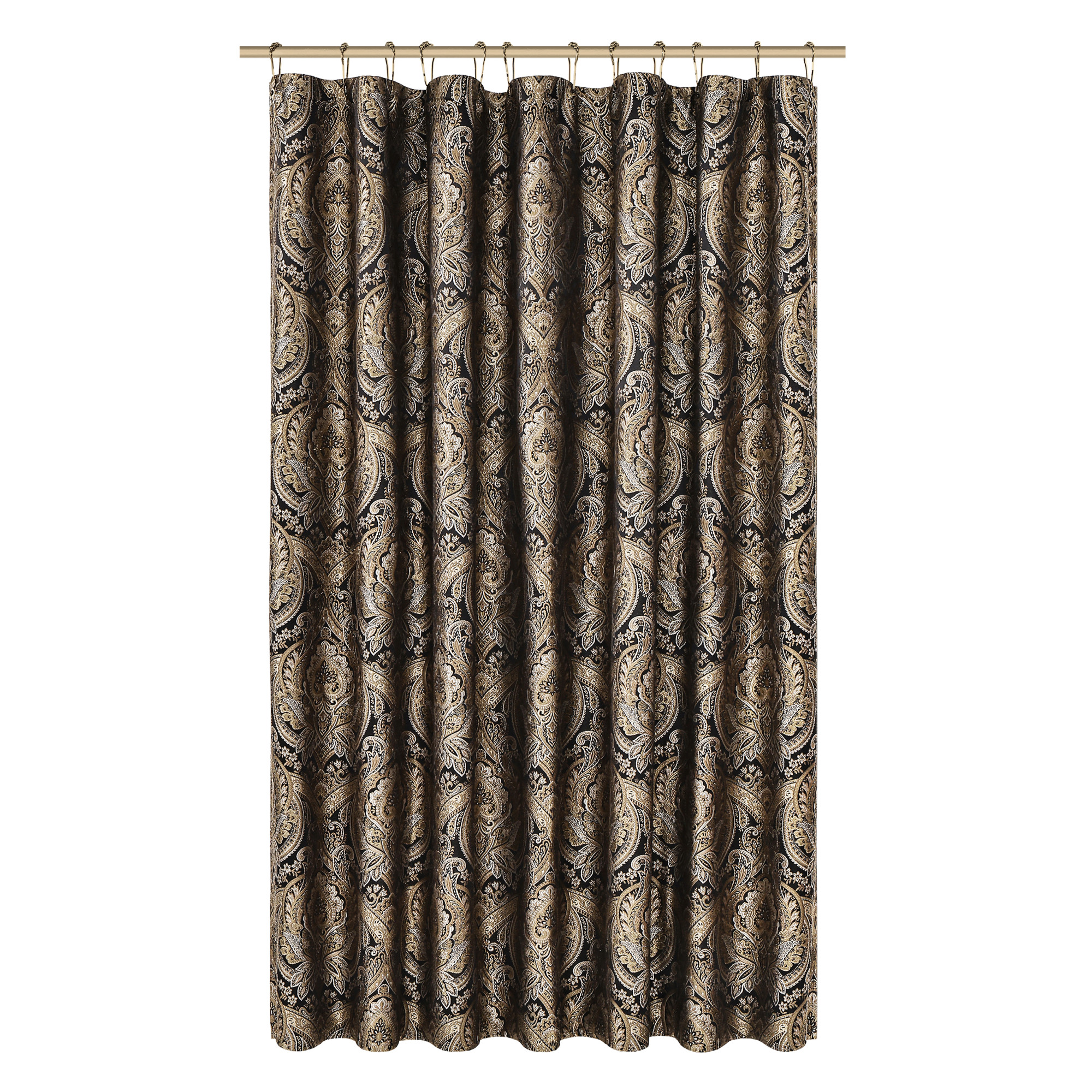 Black Shower Curtain