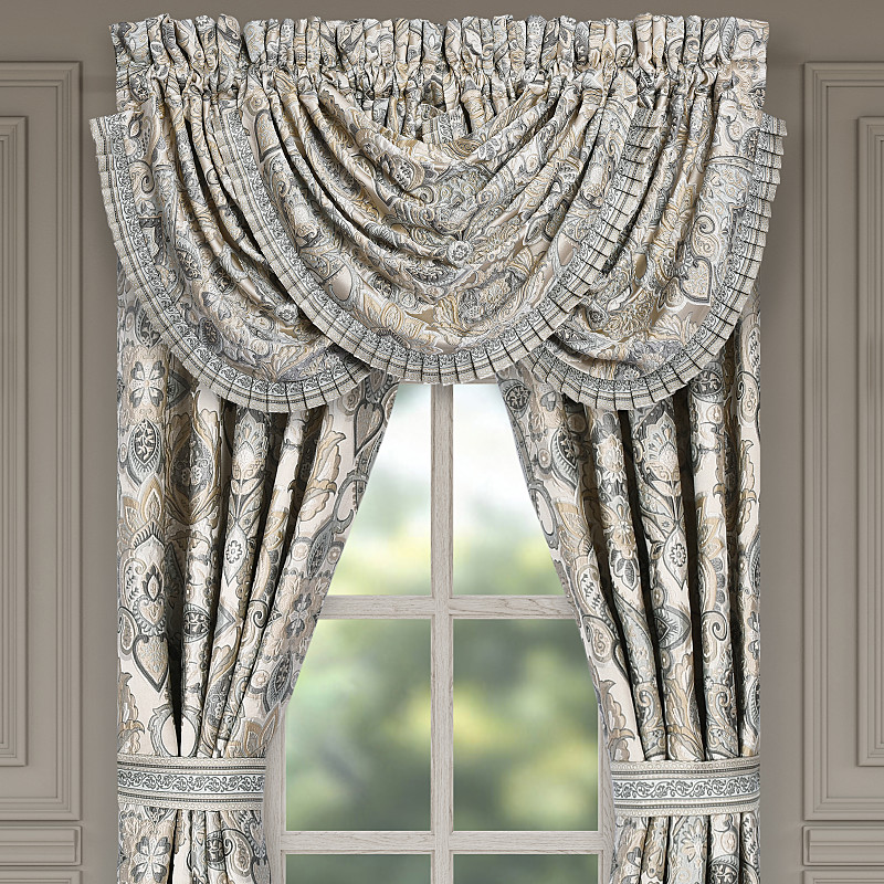 Spa Window Waterfall Valance