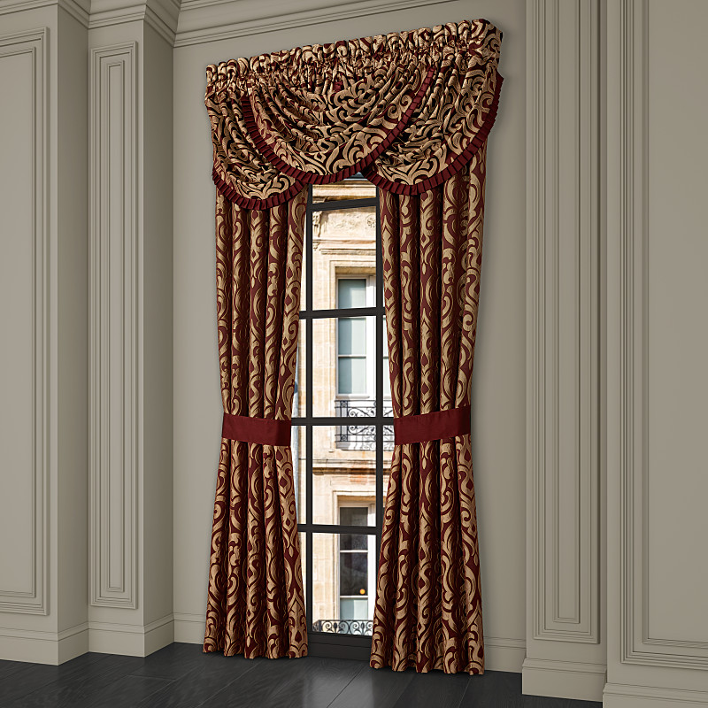Crimson 95inch Window Panel Pair