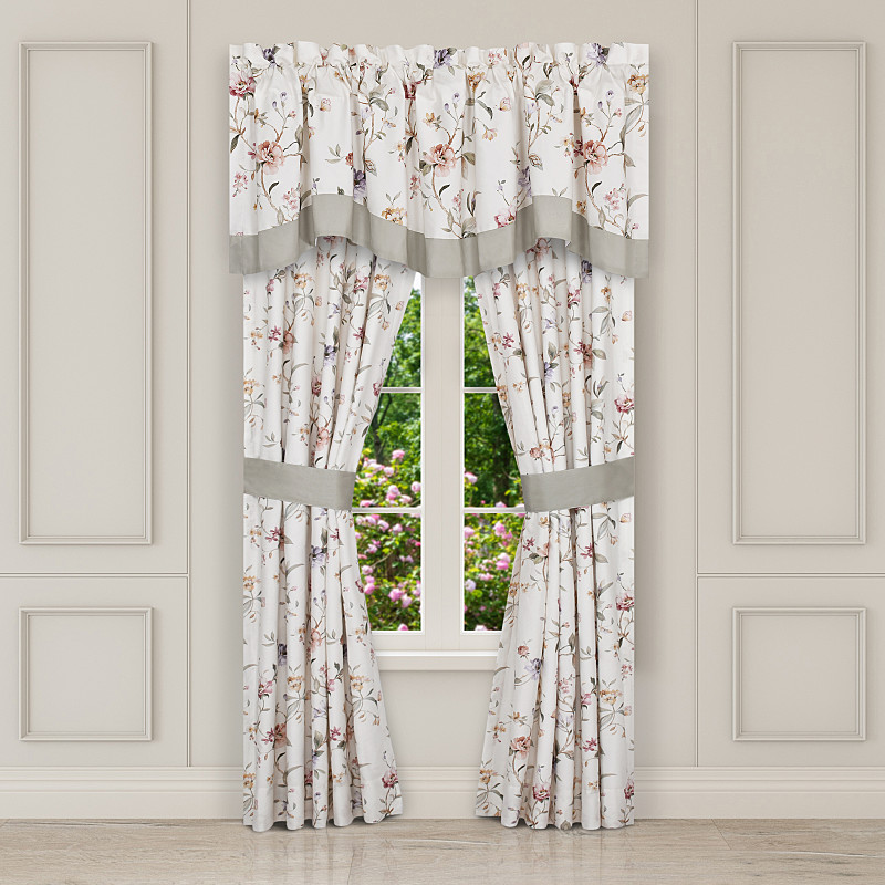 Ivory 84inch Window Panel Pair