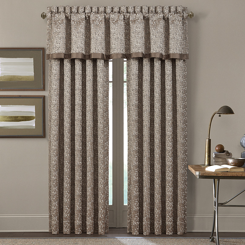 Taupe 84inch Window Panel Pair