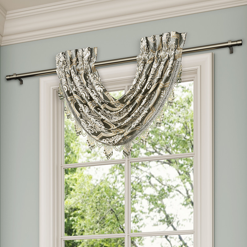 Sage Window Waterfall Valance