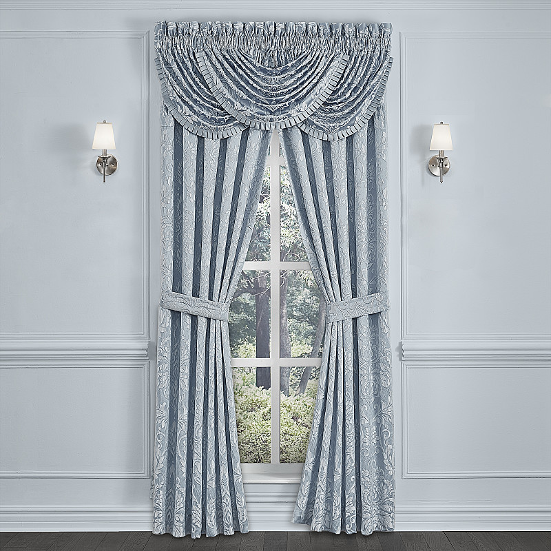 Powder Blue 84inch Window Panel Pair