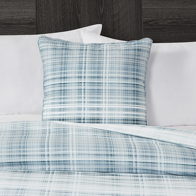Blue 20inch Square Decorative Throw Pillow