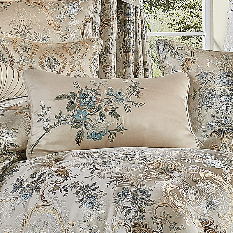 Ivory Boudoir Decorative Throw Pillow