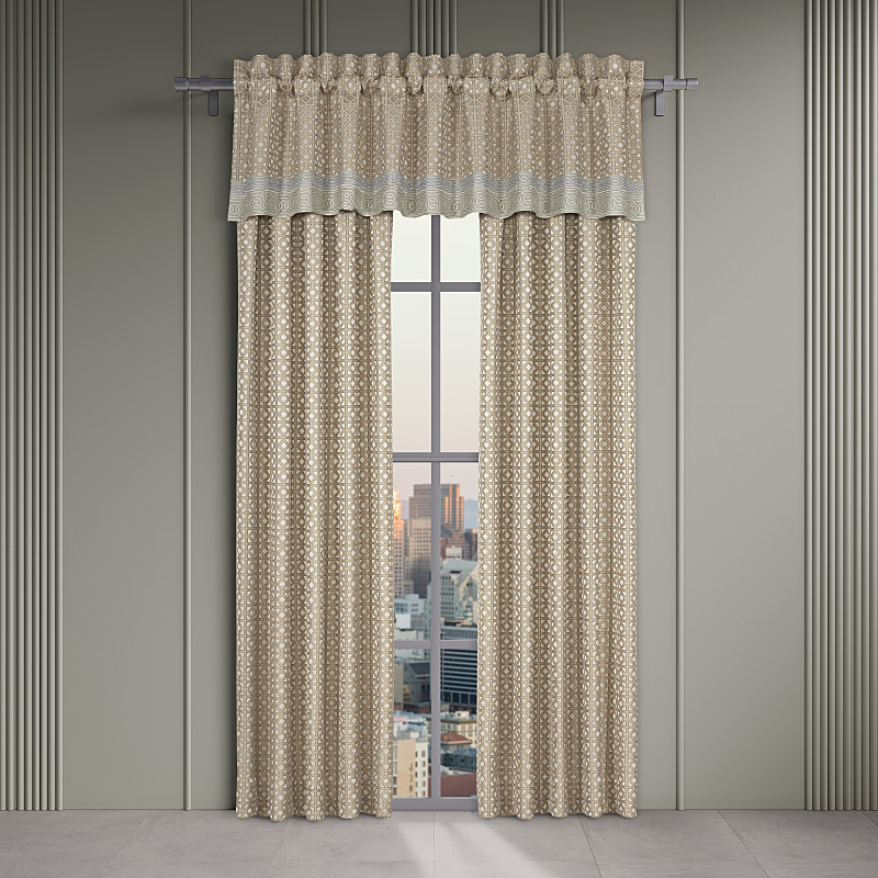 Gold 84inch Window Panel Pair
